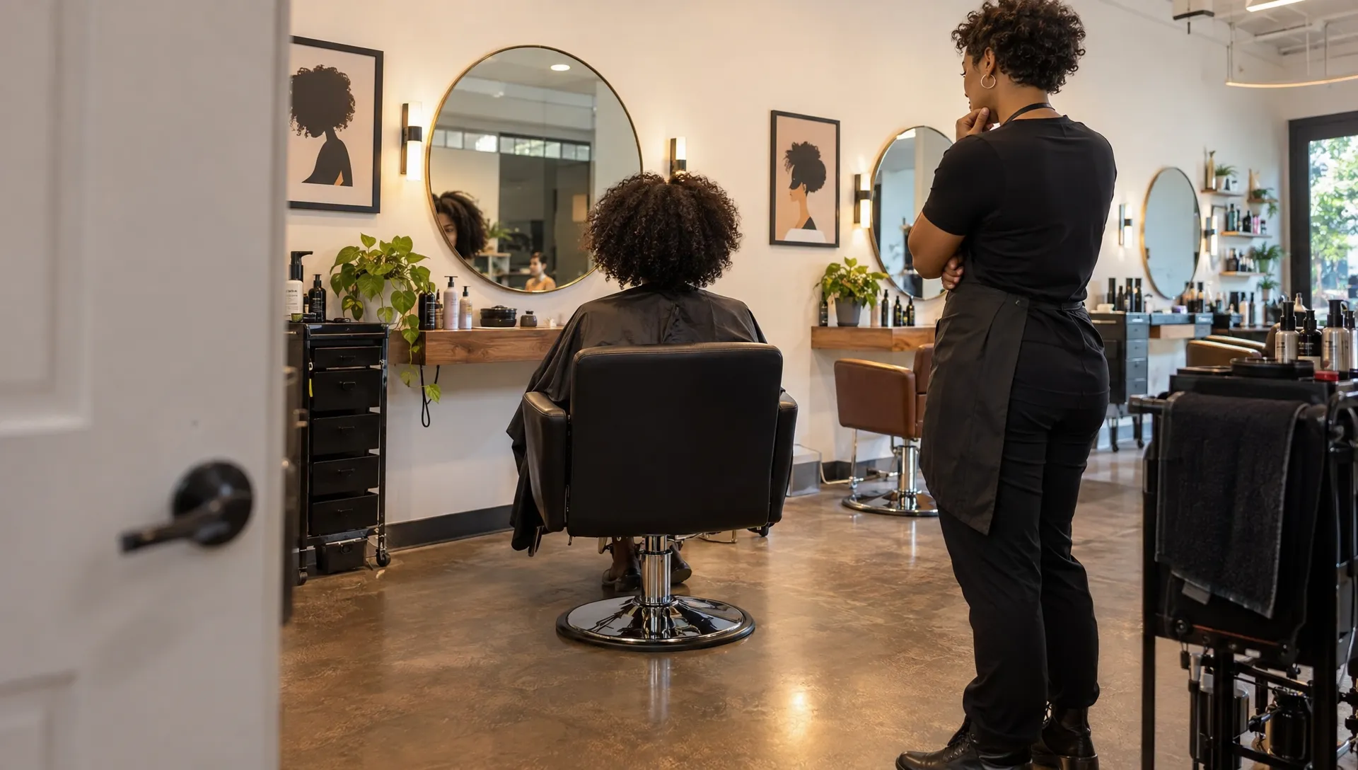 How a Hair Salon for 4C Hair Should Account for Shrinkage