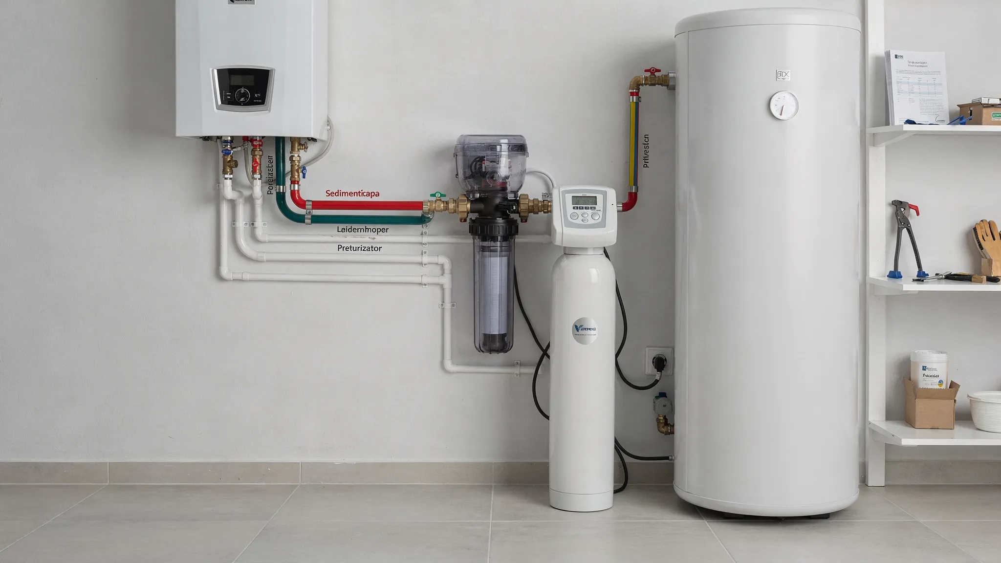 Dedurizare pentru centrală și boiler: protecție reală