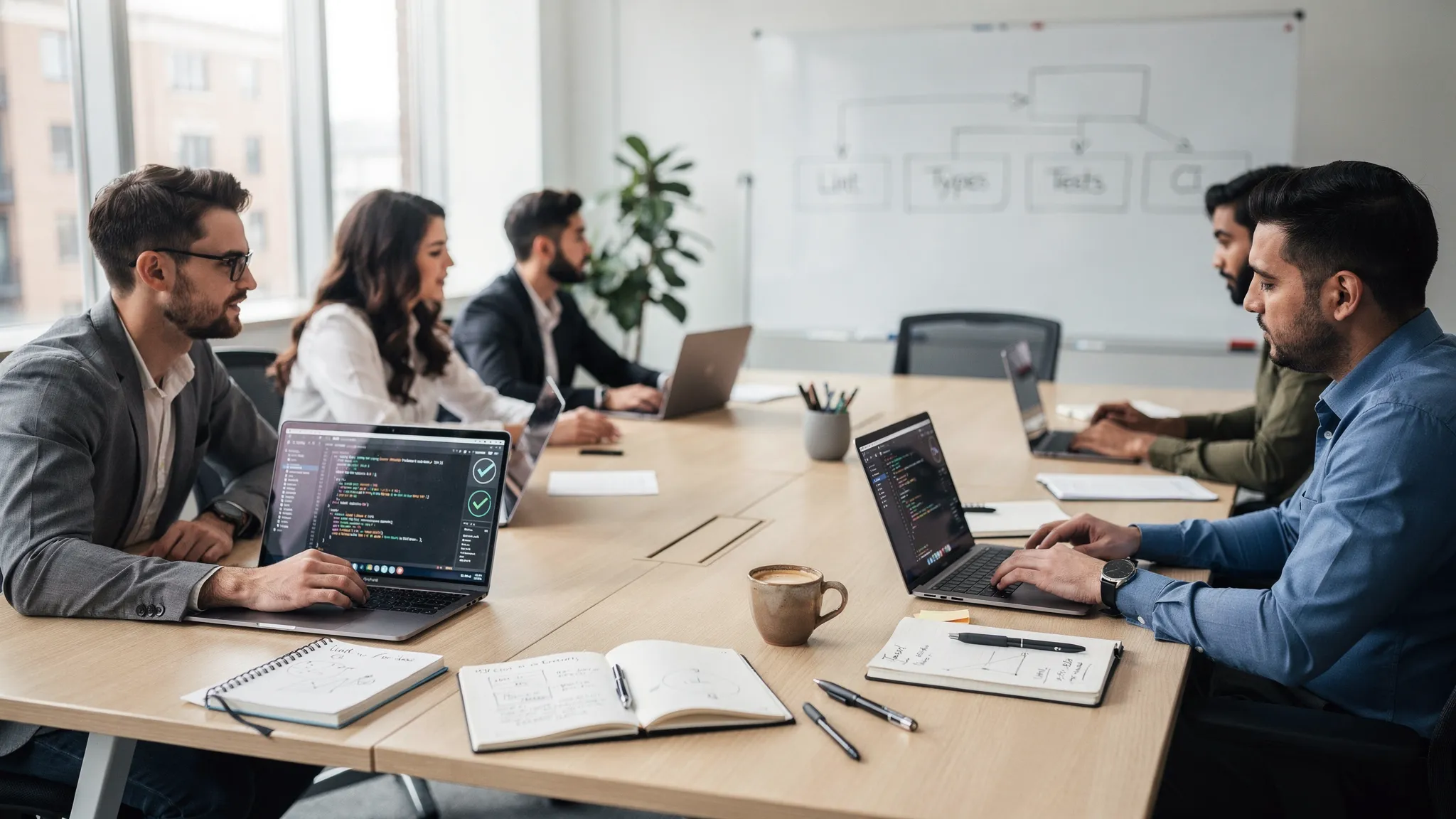 JS Code Quality Checklist: Lint, Types, Tests, CI