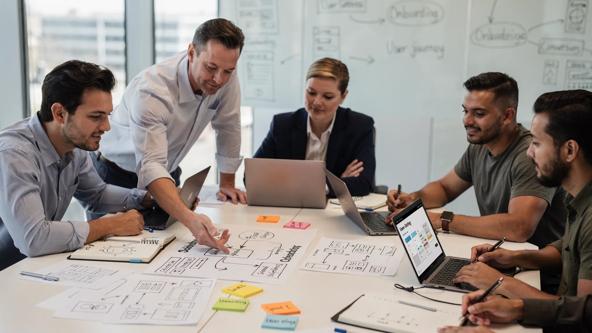 Software Designing: From Requirements to UI Flows