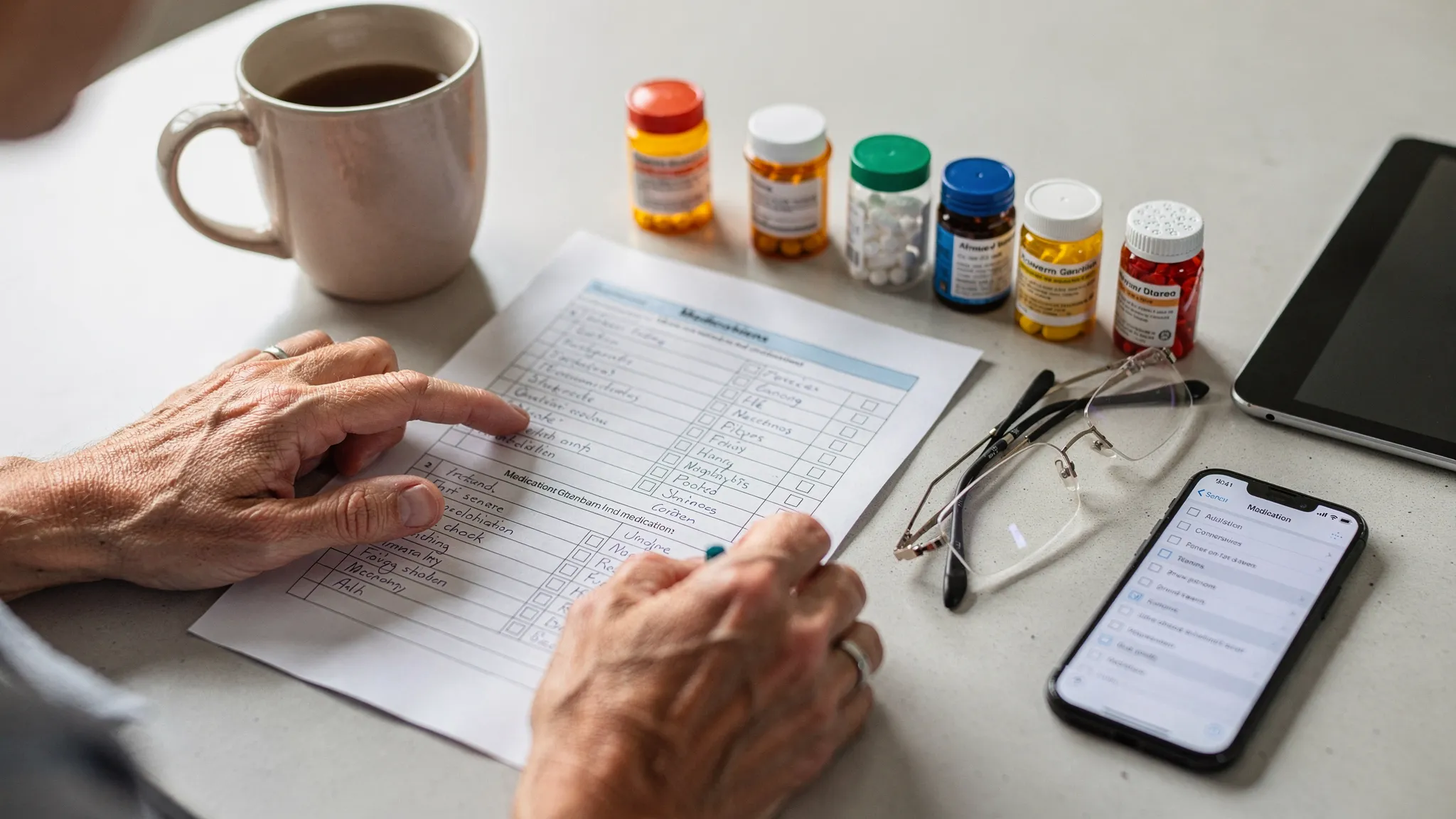 From Pill Bottles to PDF: How to Organize Your Medications in Minutes.