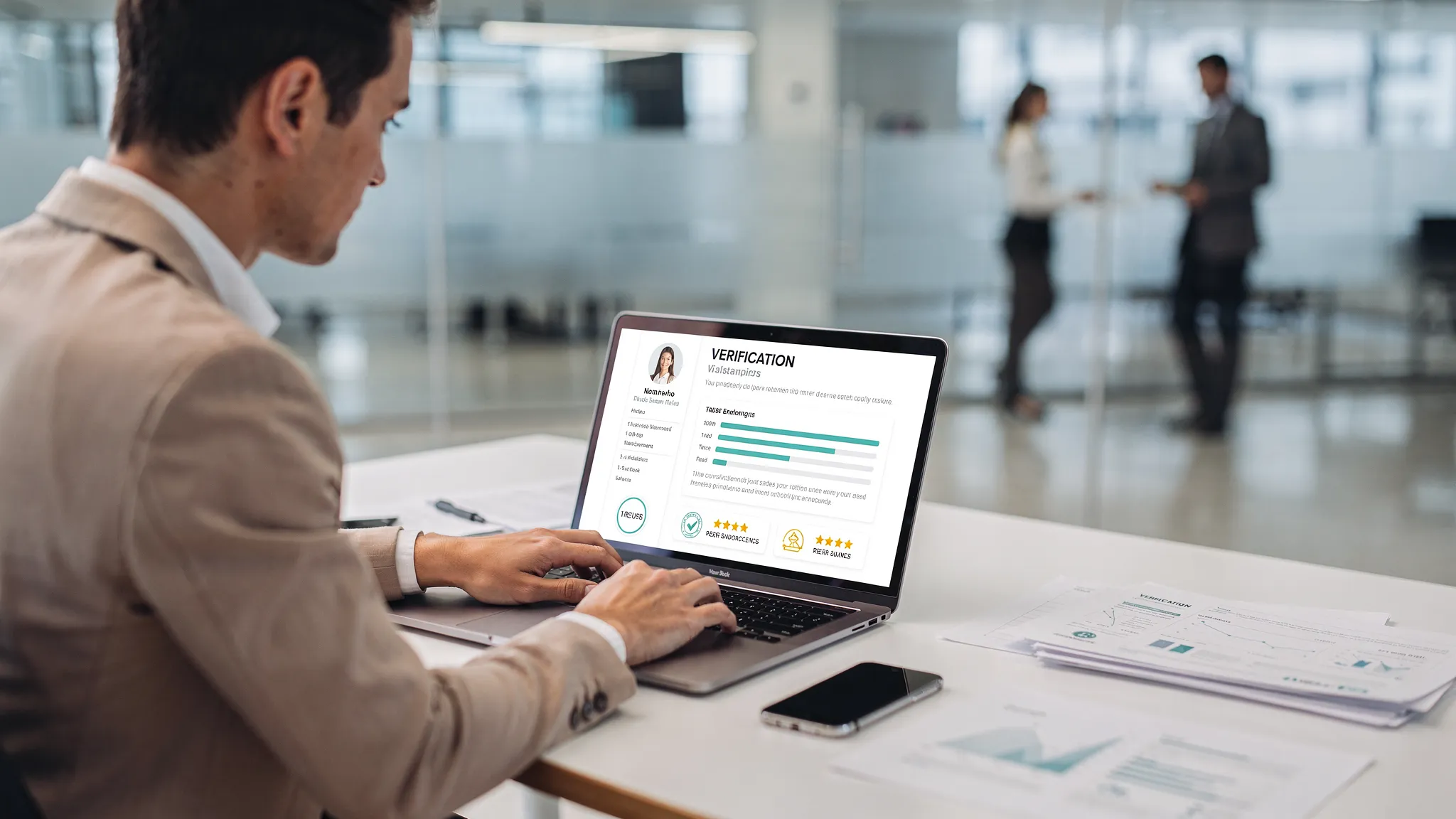 How a Verification Profile Builds Professional Trust