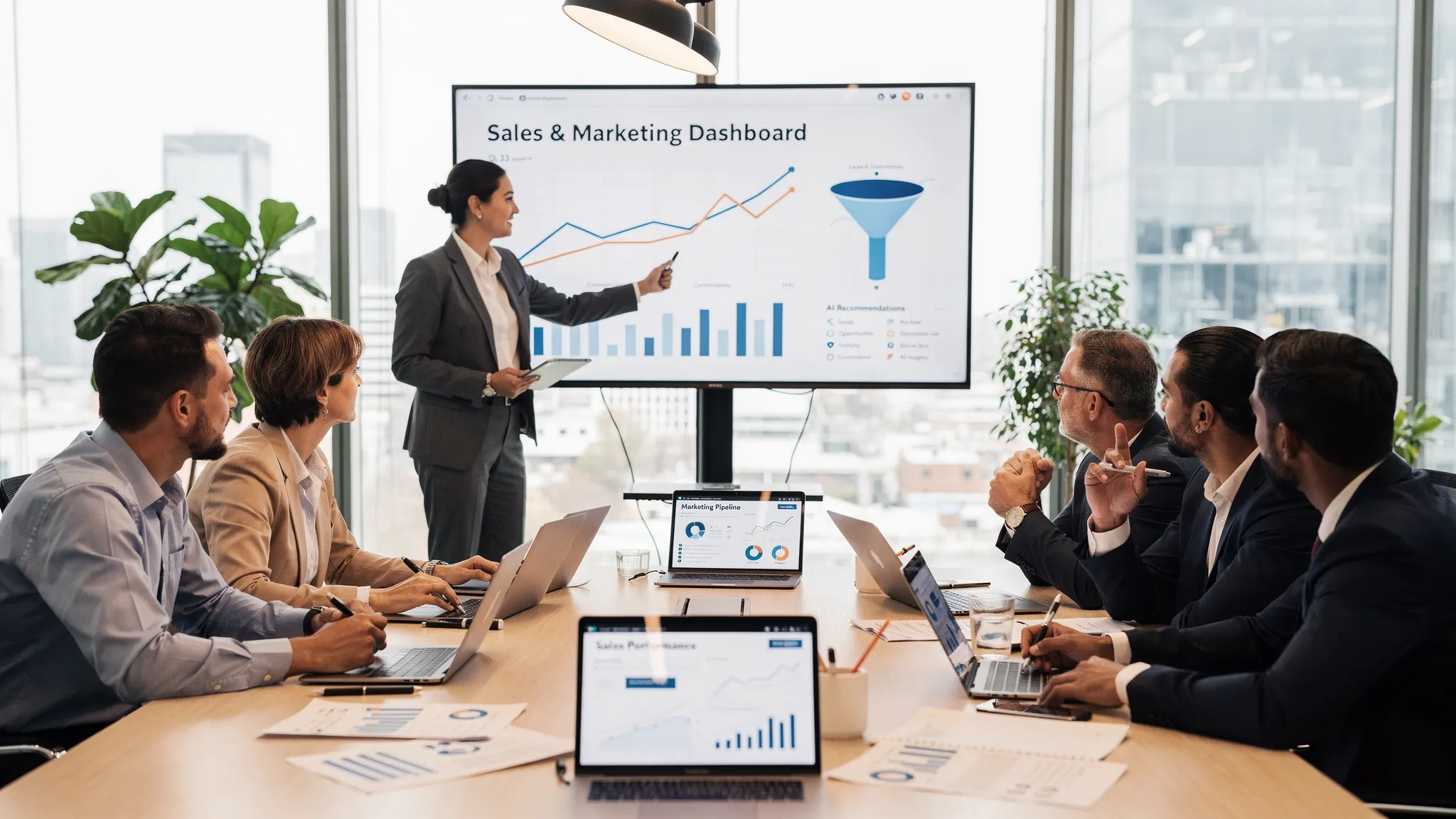 How Artificial Intelligence in Sales and Marketing Aligns Teams