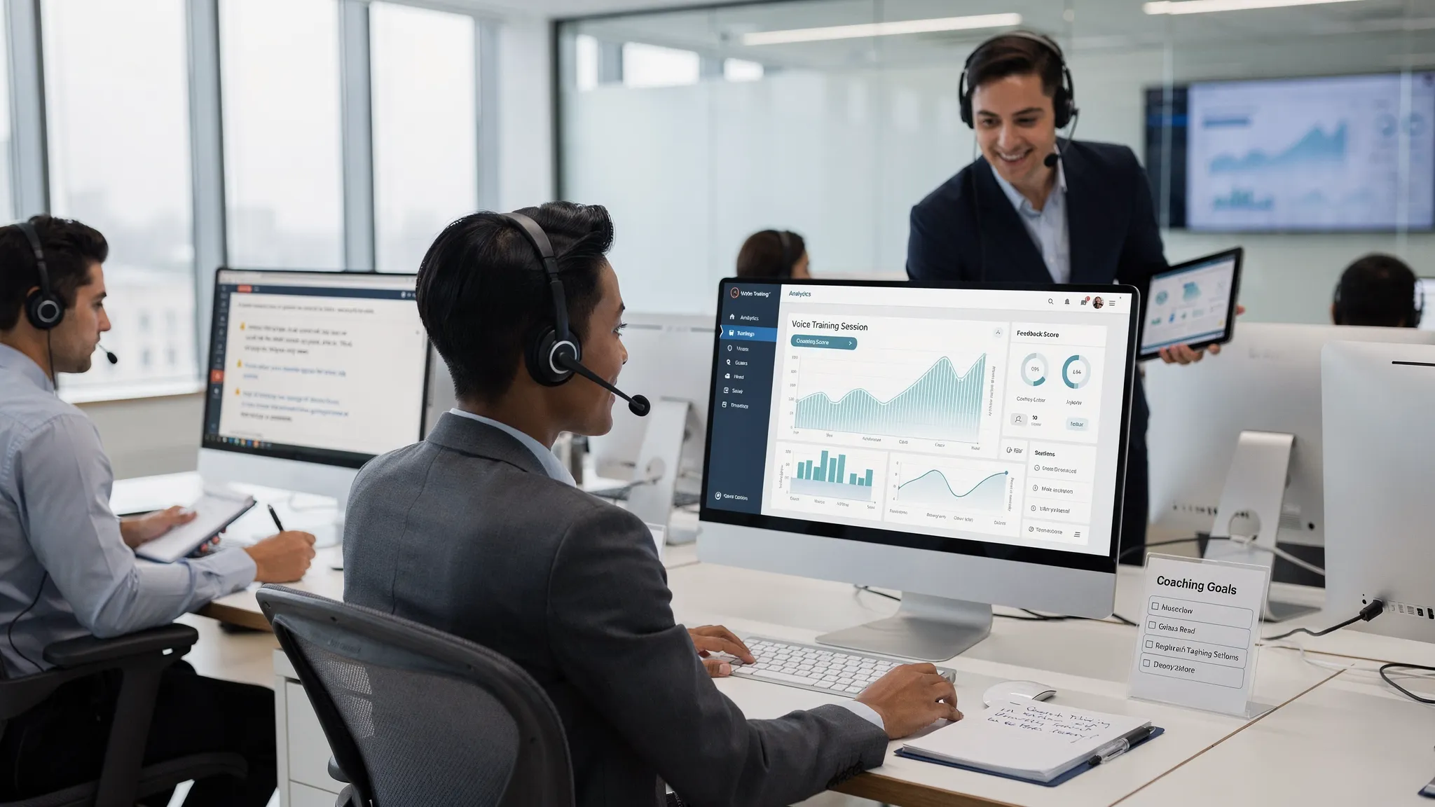 AI Voice Chat for Training Real Customer Conversations