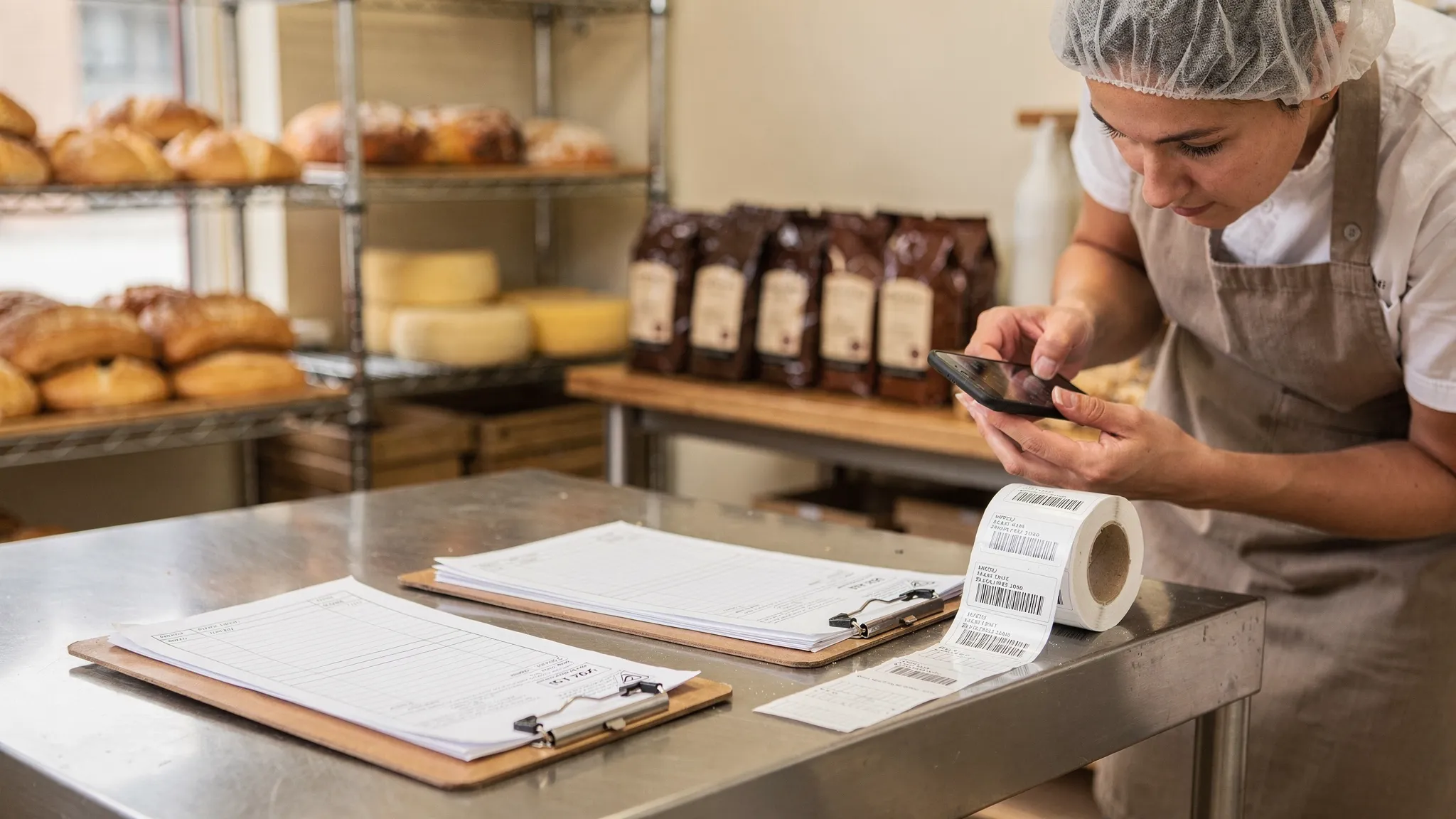 Paper forms that feed your inventory, not a pile