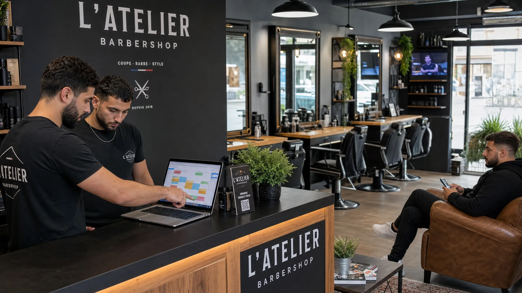 Meilleur logiciel pour barber en France en 2026