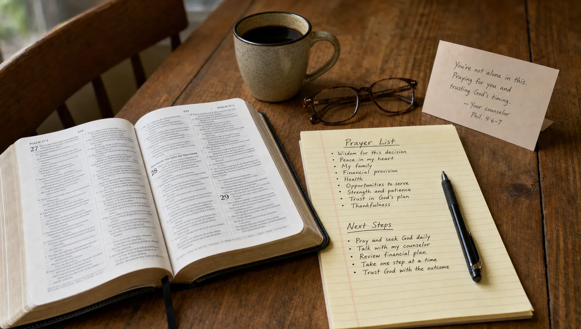Guidance Scripture for Decisions You Need to Make