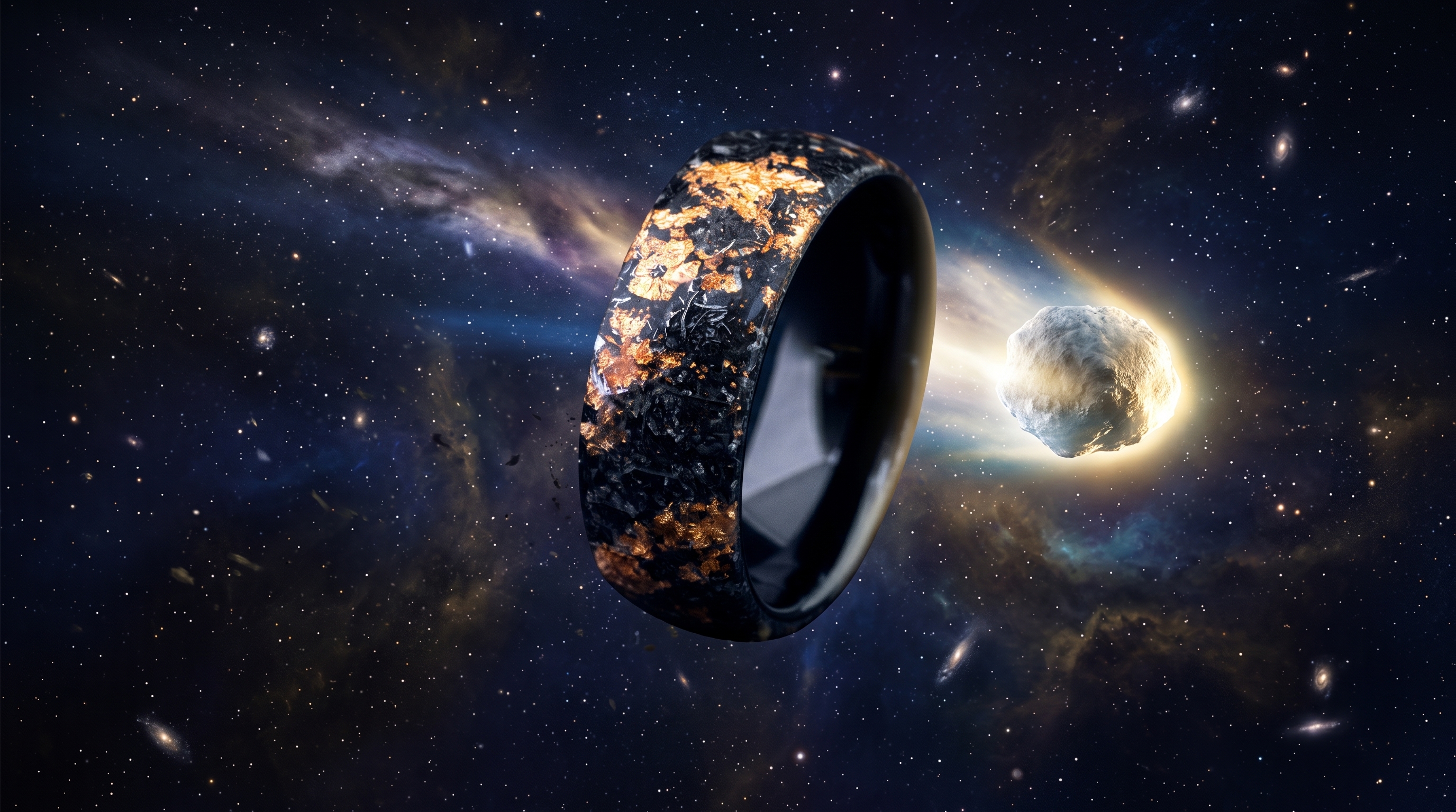 Nebula Rings That Bring the Cosmos to Your Collection