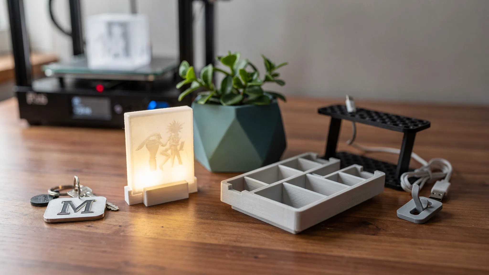 3D Printing Ideas for Gifts, Home, and Desk Setups