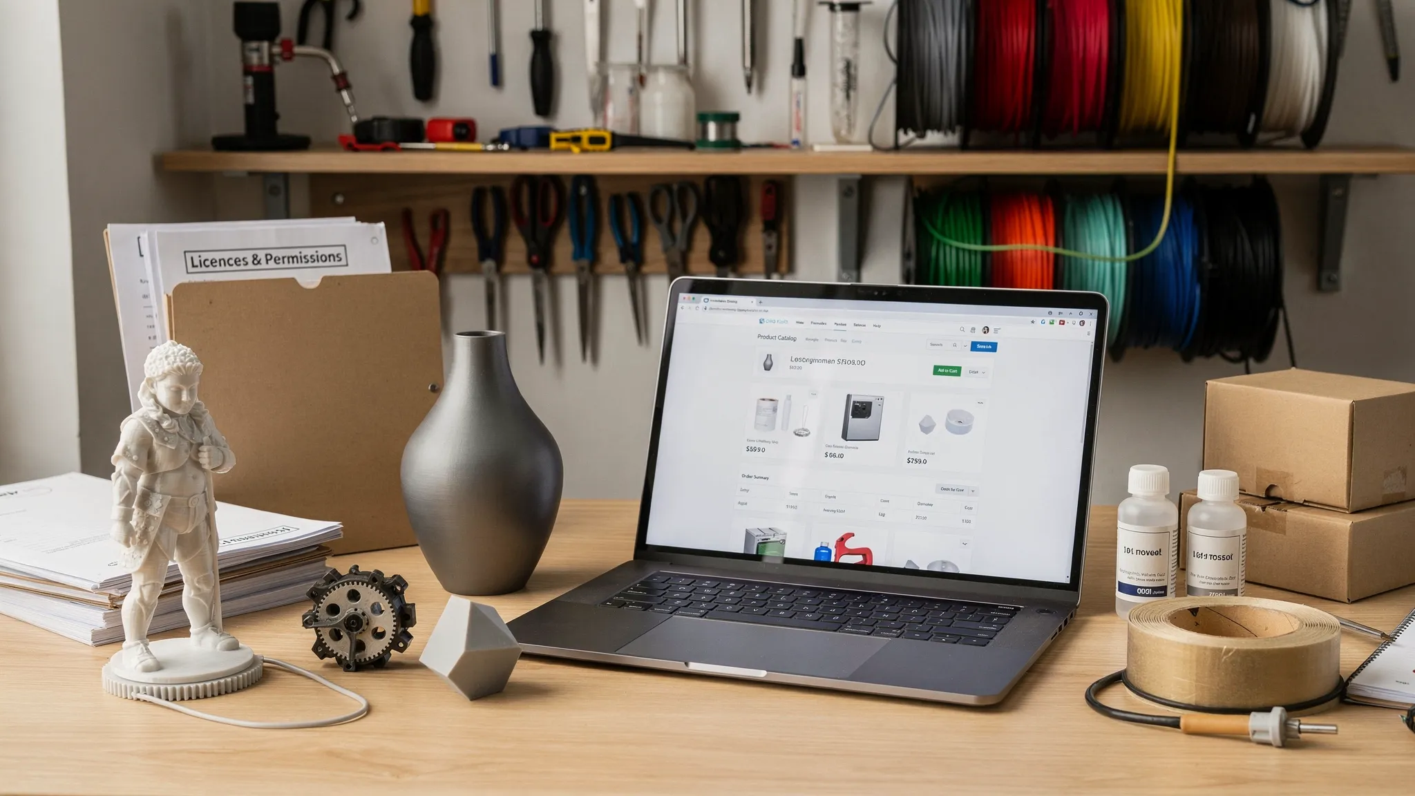 How to Sell Your 3D Prints Legally and Confidently