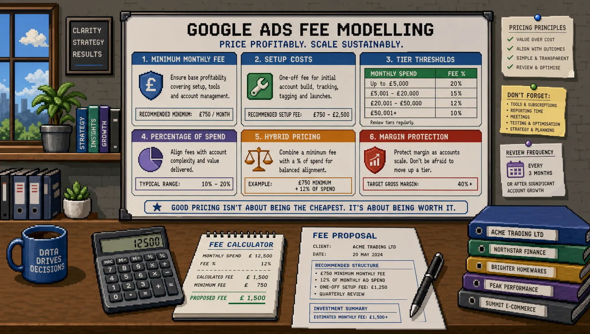 Google Ads Agency Pricing Models That Protect Margin