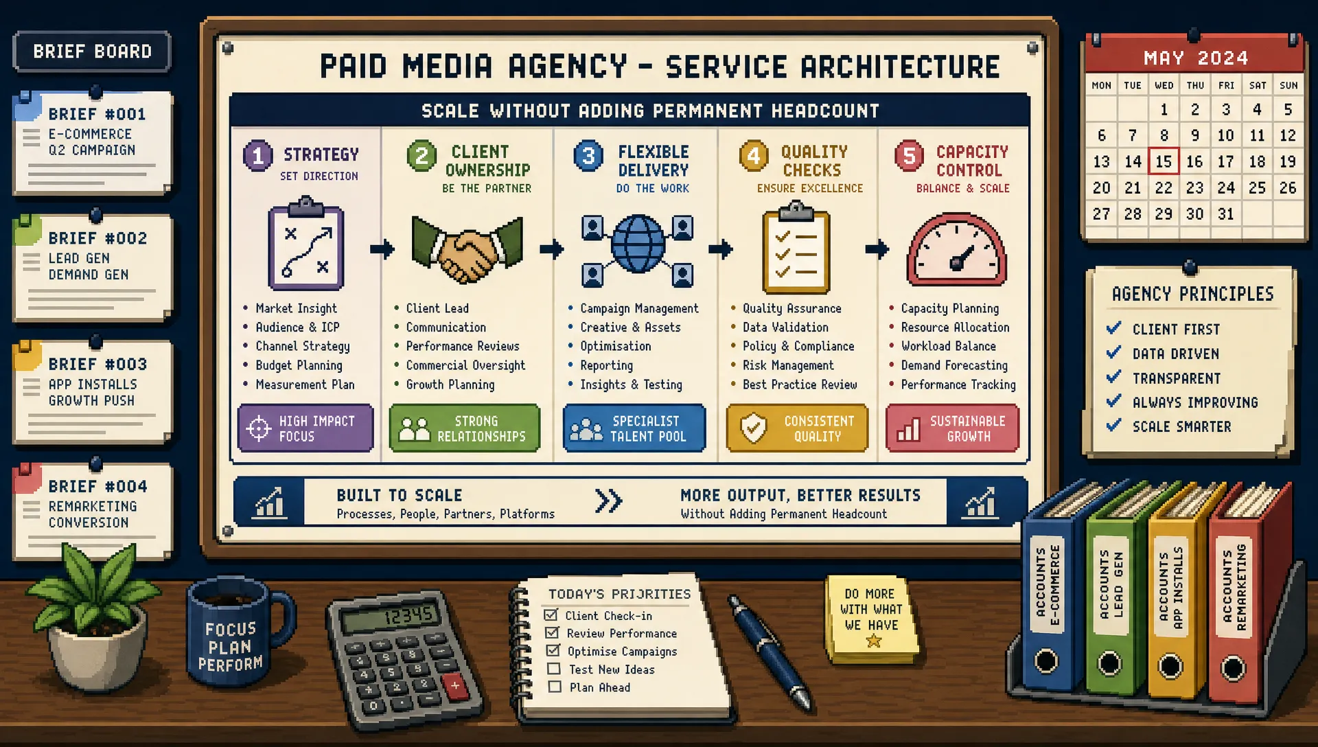 How Paid Media Agencies Can Scale Without Hiring