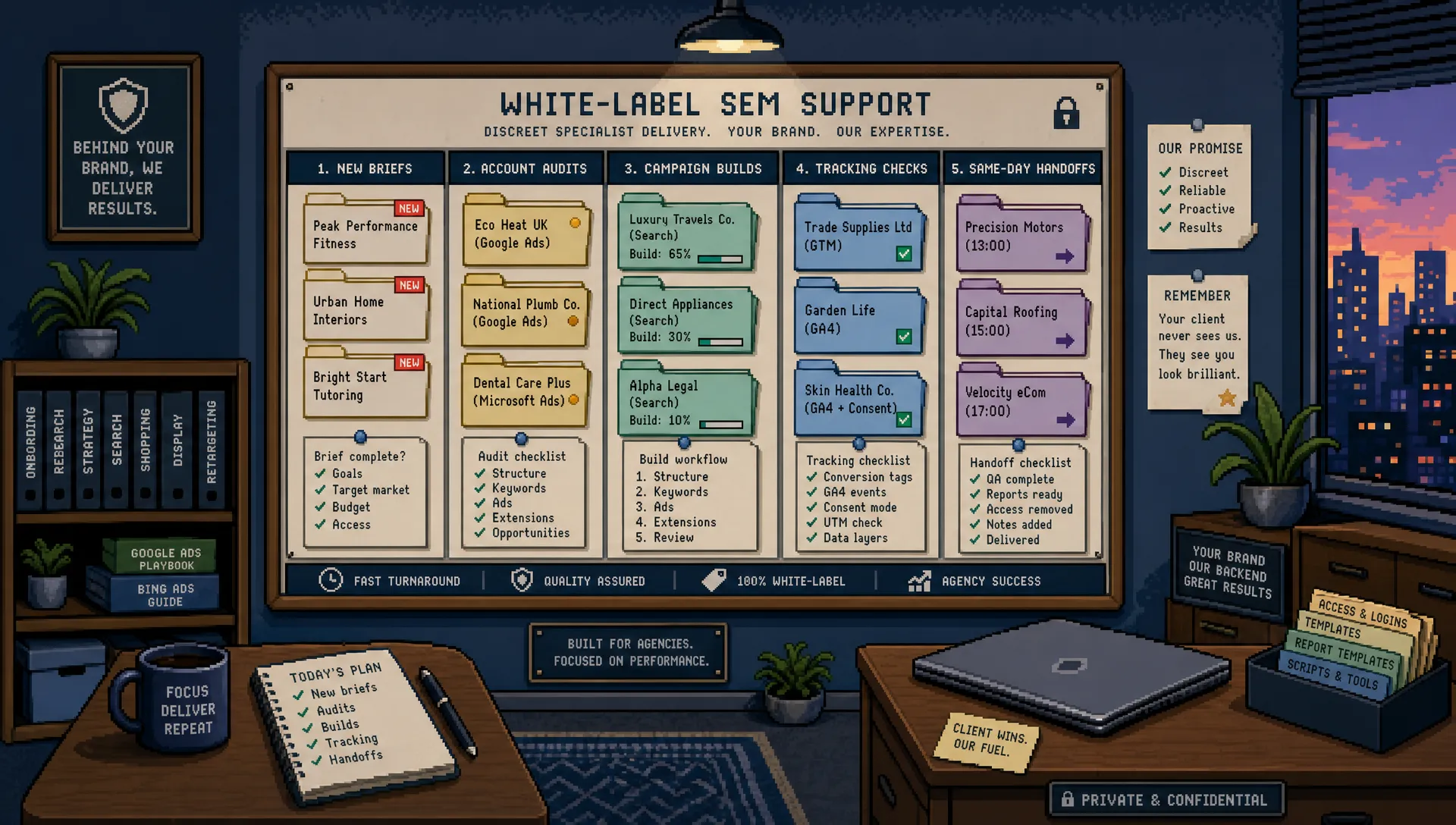 White Label SEM Support for Growing Digital Agencies