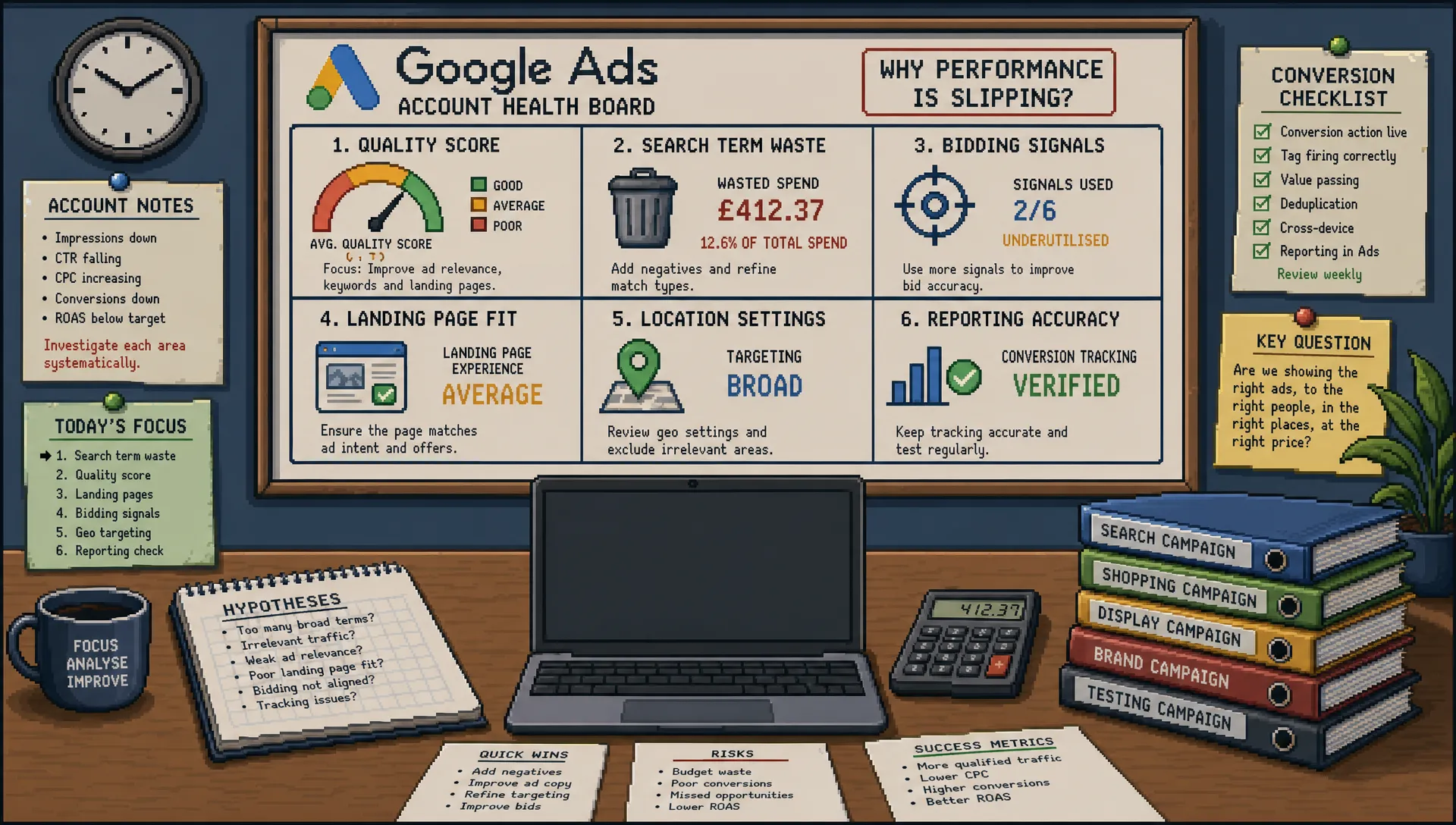What a Google Ads Expert Fixes in Underperforming Accounts