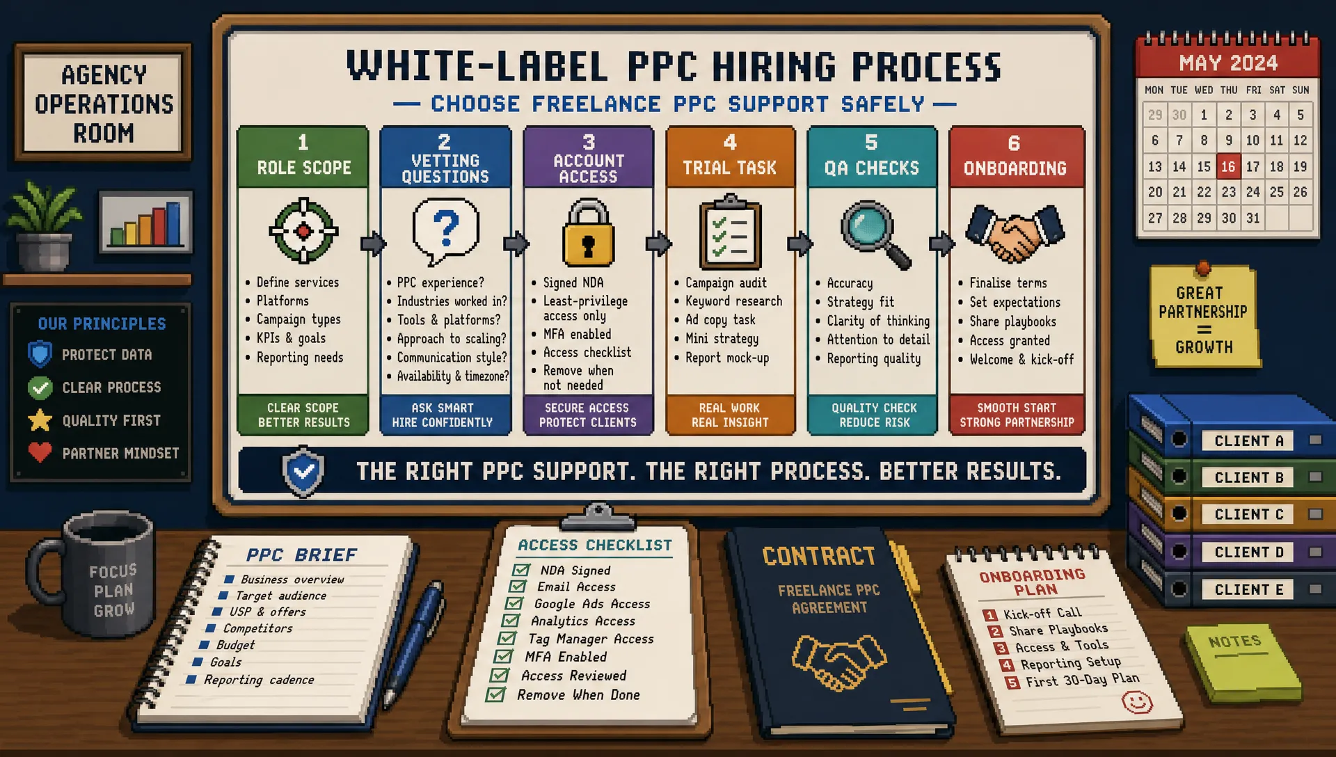 How to Hire Freelance PPC Support Without the Risk