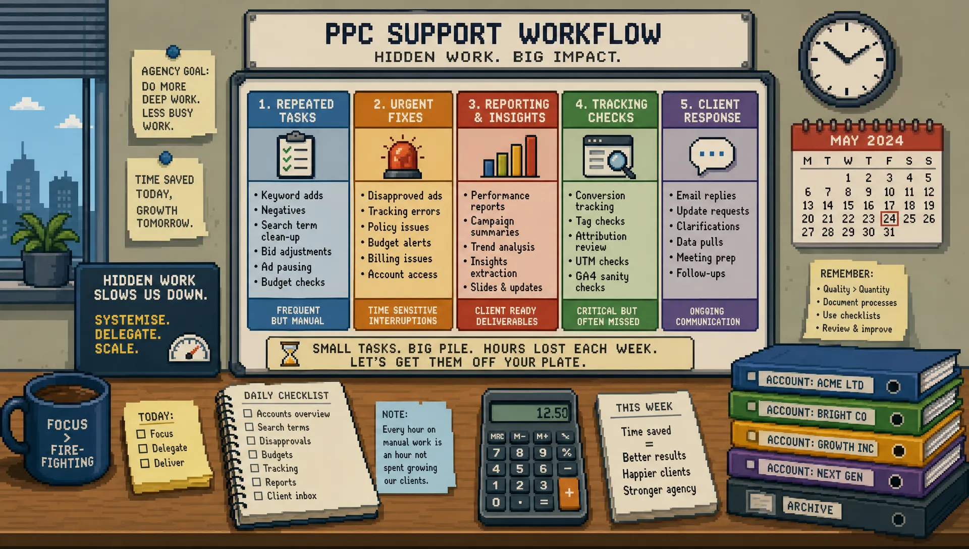 How PPC White Label Support Saves Agency Time
