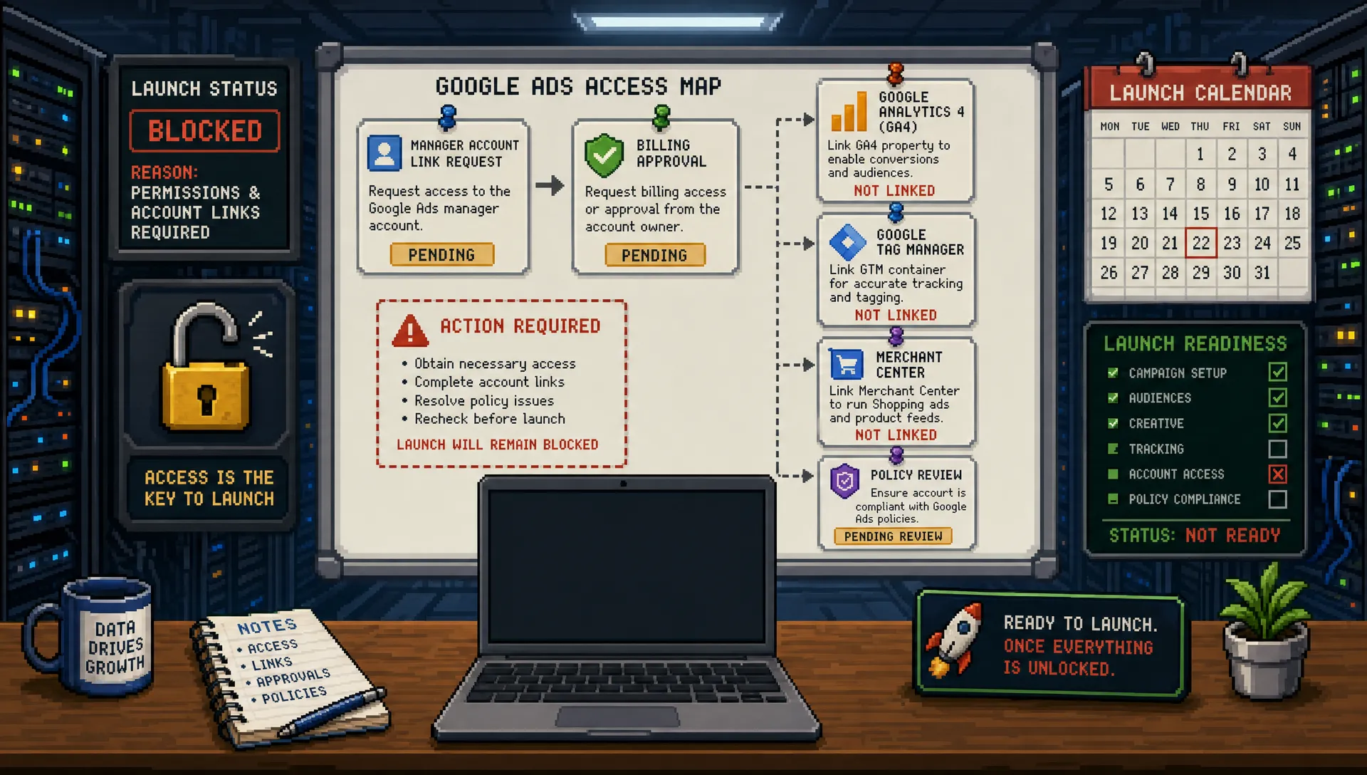Google Ads Account Access Issues That Delay Launches