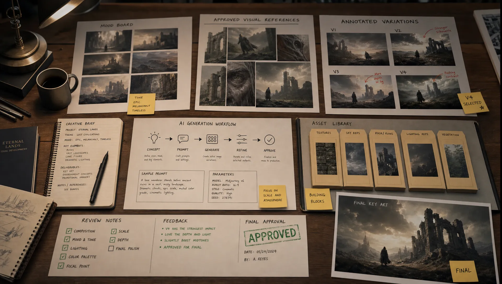 What Professional AI Image Generation Requires at Scale