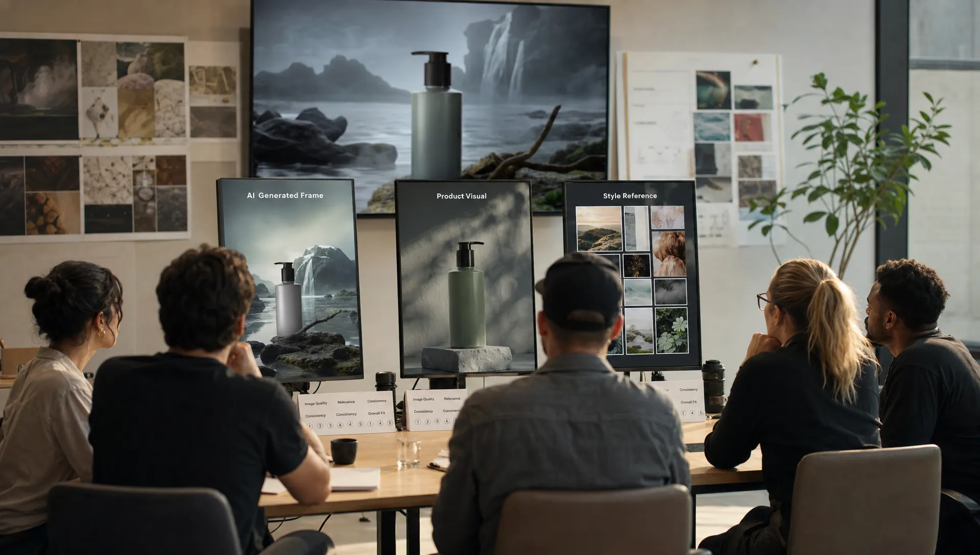 How to Benchmark Comparative Generators for Creative Production