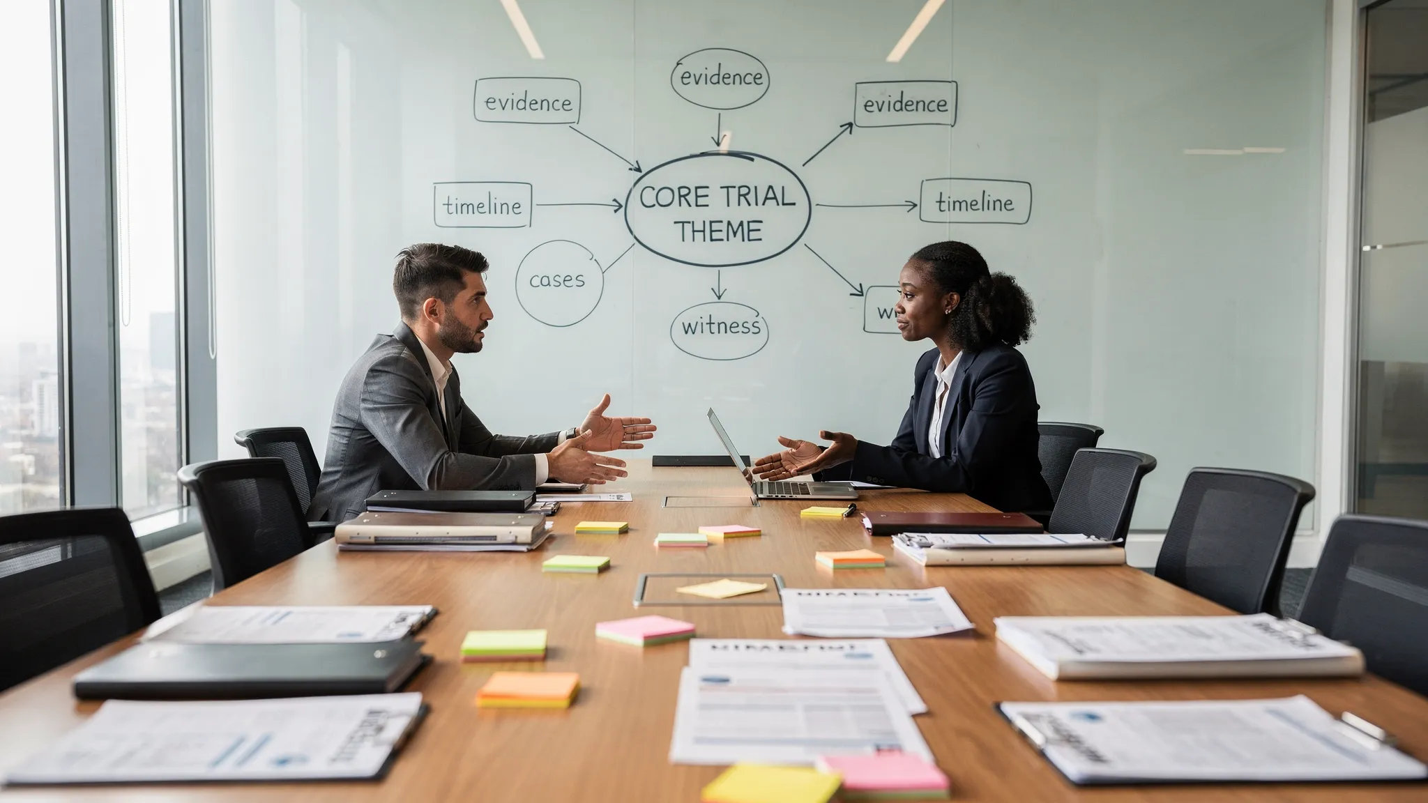 Trial Themes: How to Build One Story From Messy Facts