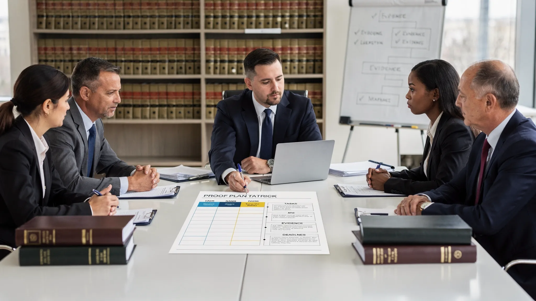 Winning a Case: Building a Proof Plan the Jury Understands