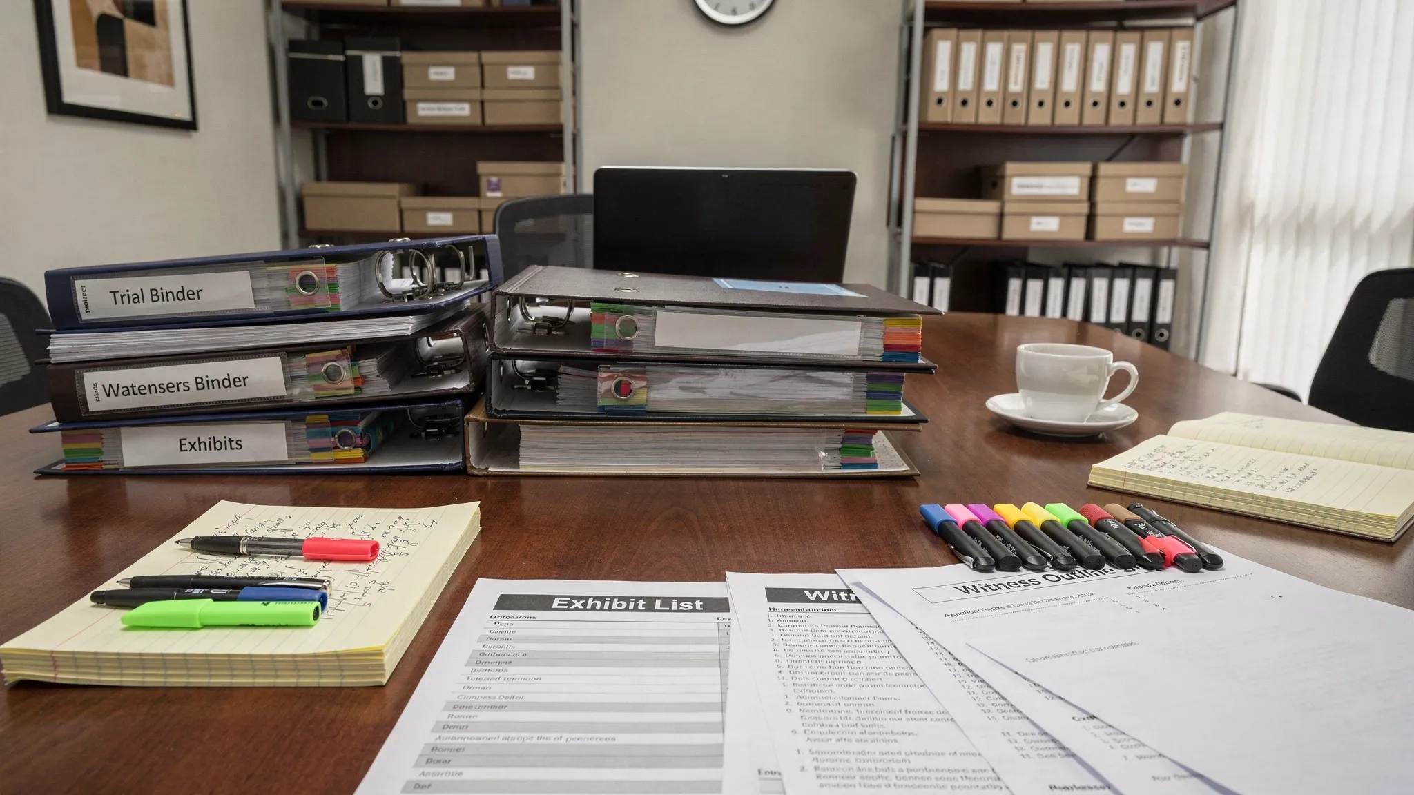 Trial Document Checklist: What to Prep Before Pretrial