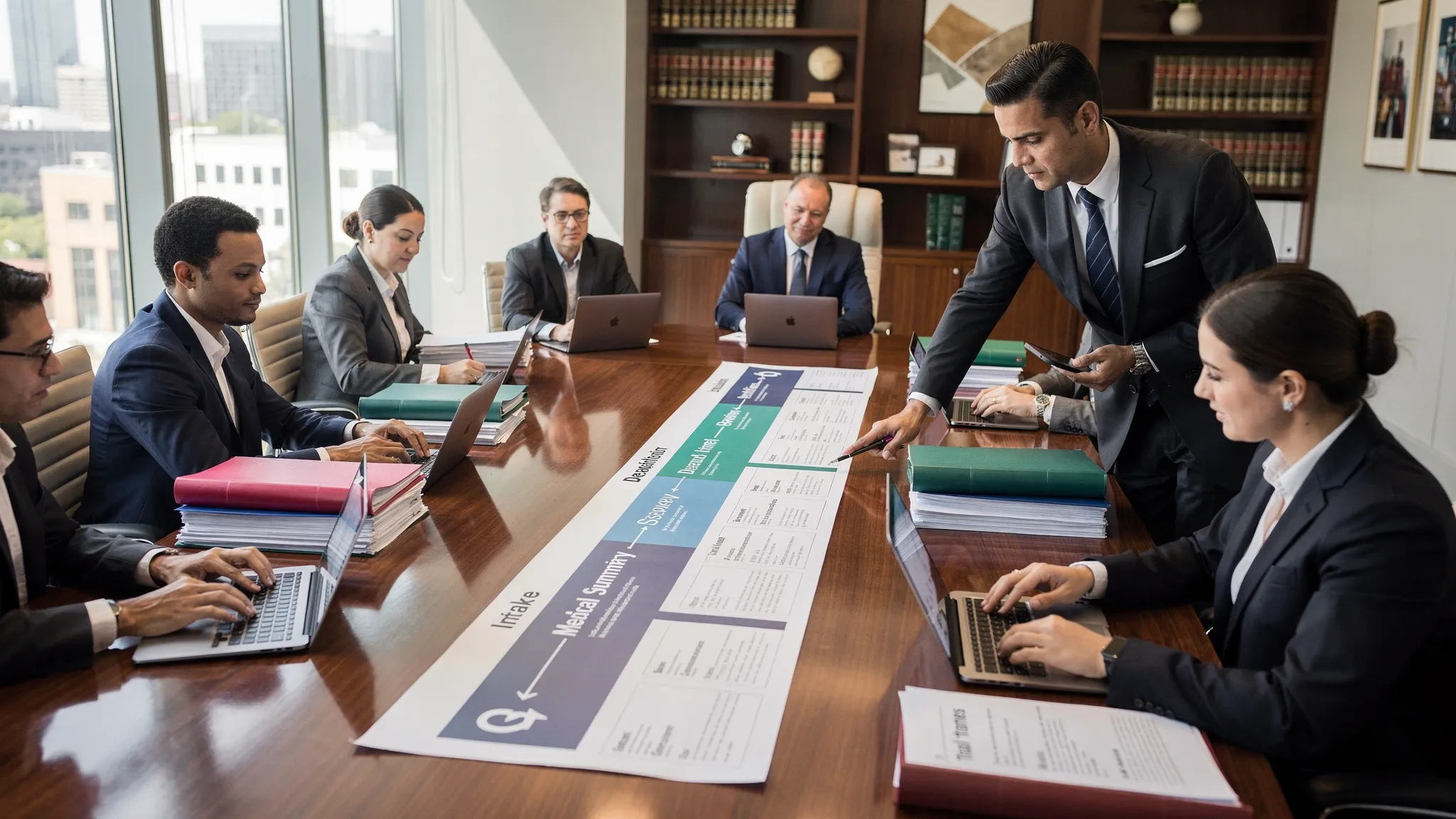 Litigated Case Prep: Timeline From Intake to Trial Themes