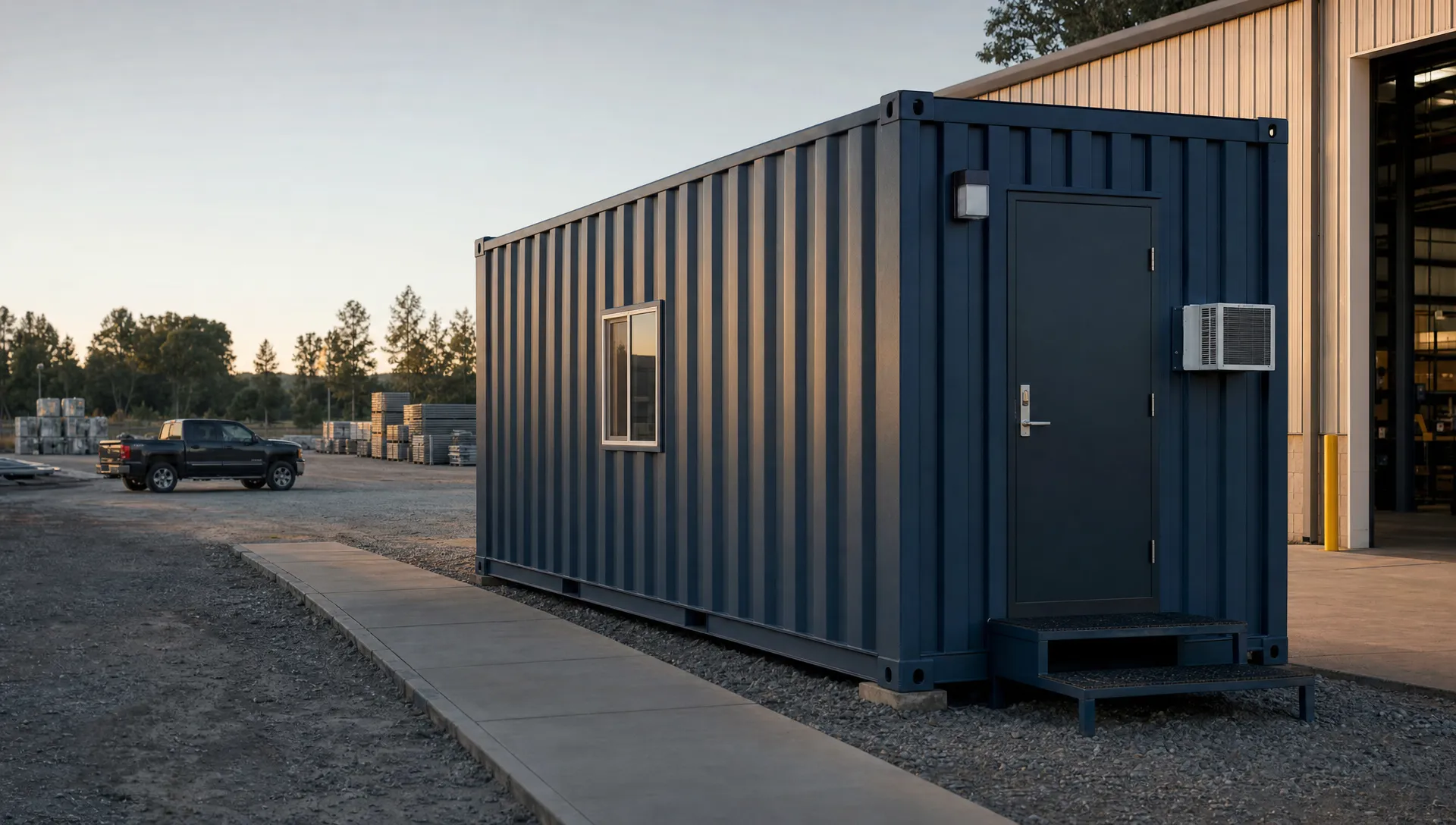 Storage Container Office Ideas for Small Business Sites