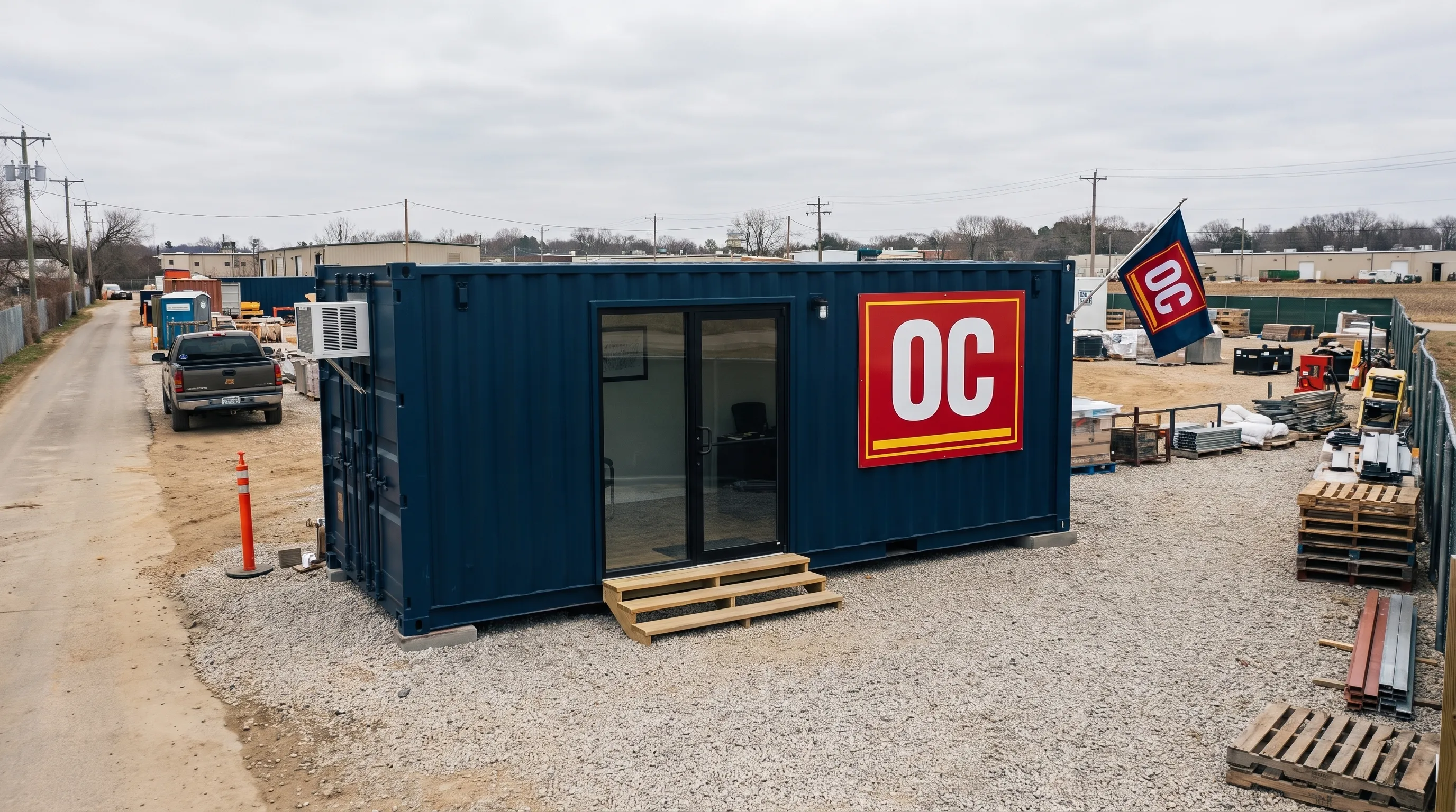 Converted Shipping Containers That Make Practical Workspaces