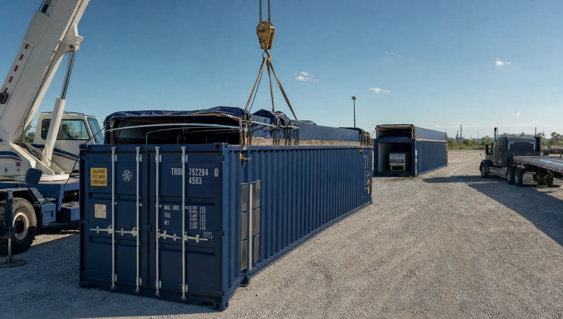 Open Top Shipping Containers: New vs Used