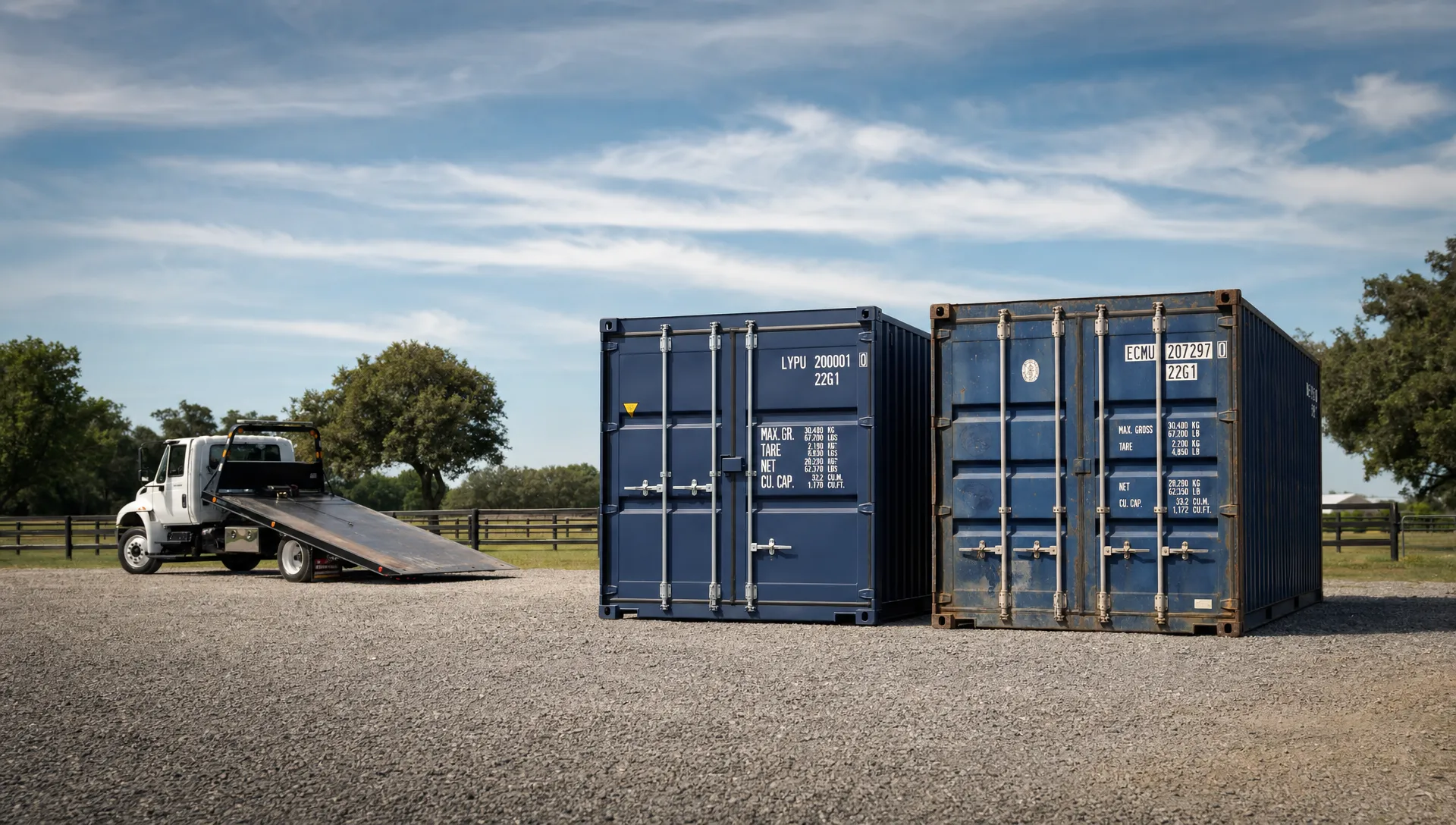 Buy a 20ft Container: New or Used?