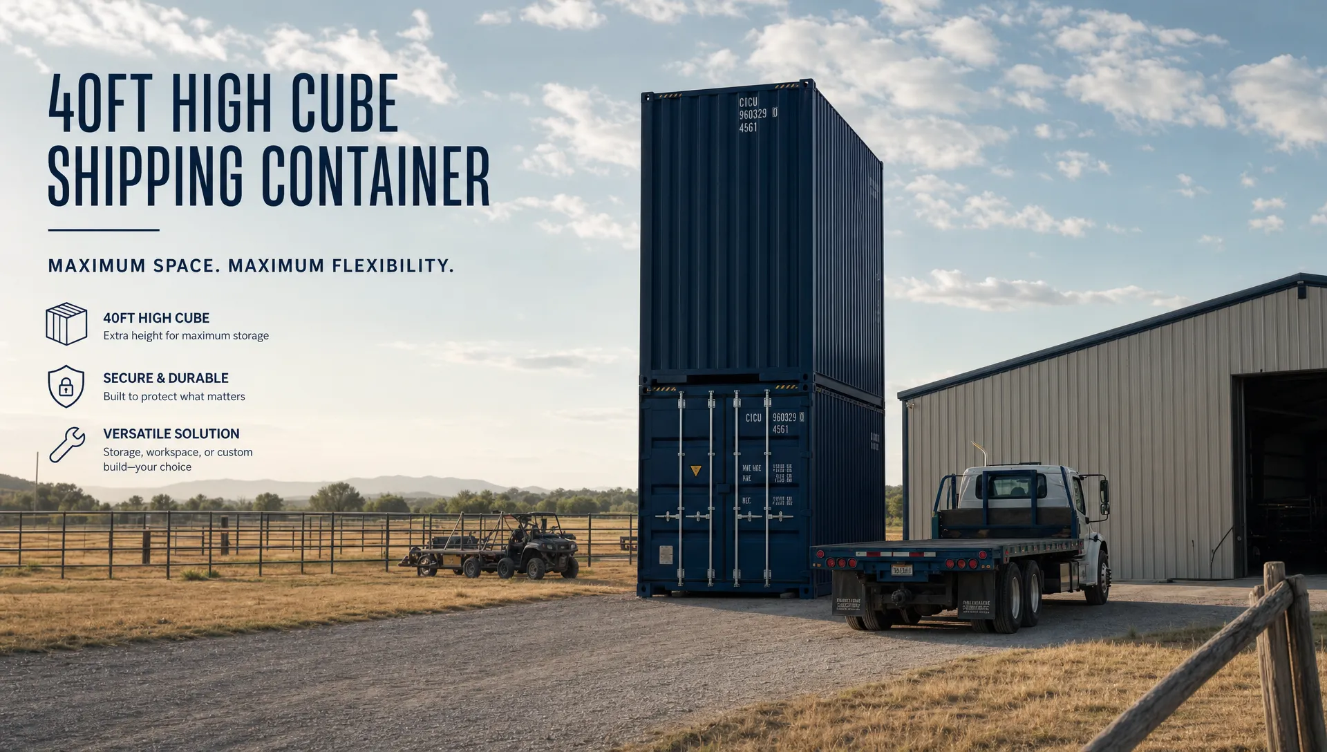 Standard Container Size Guide for Storage and Builds