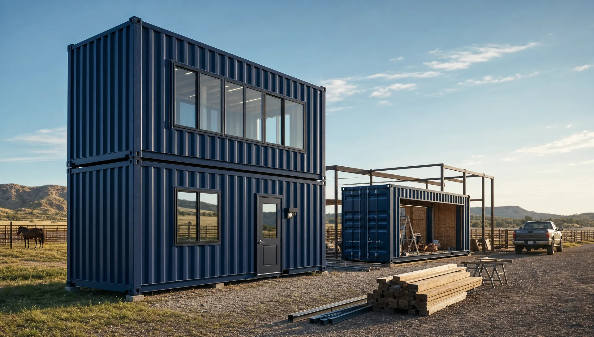 Smart Container Solutions for Storage, Work and Living