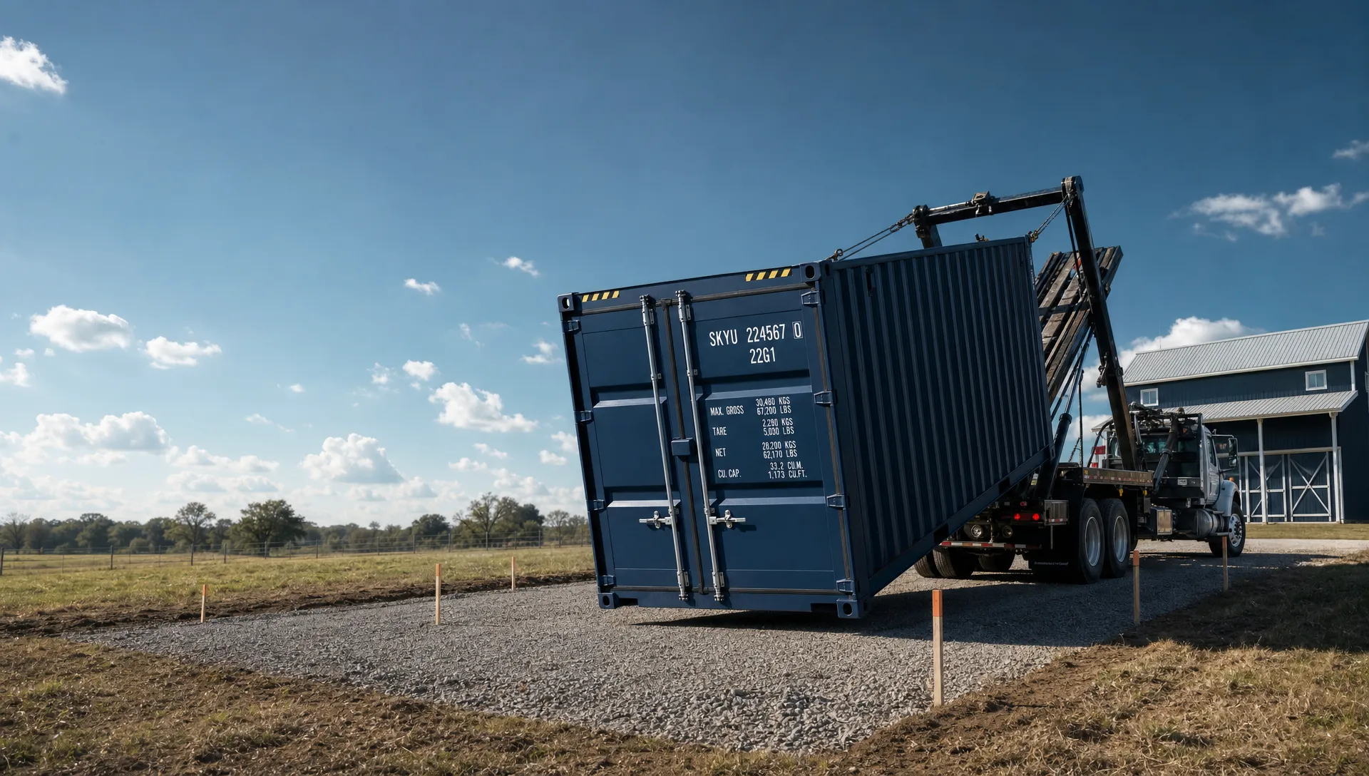 20ft Container Dimensions for Delivery and Site Planning