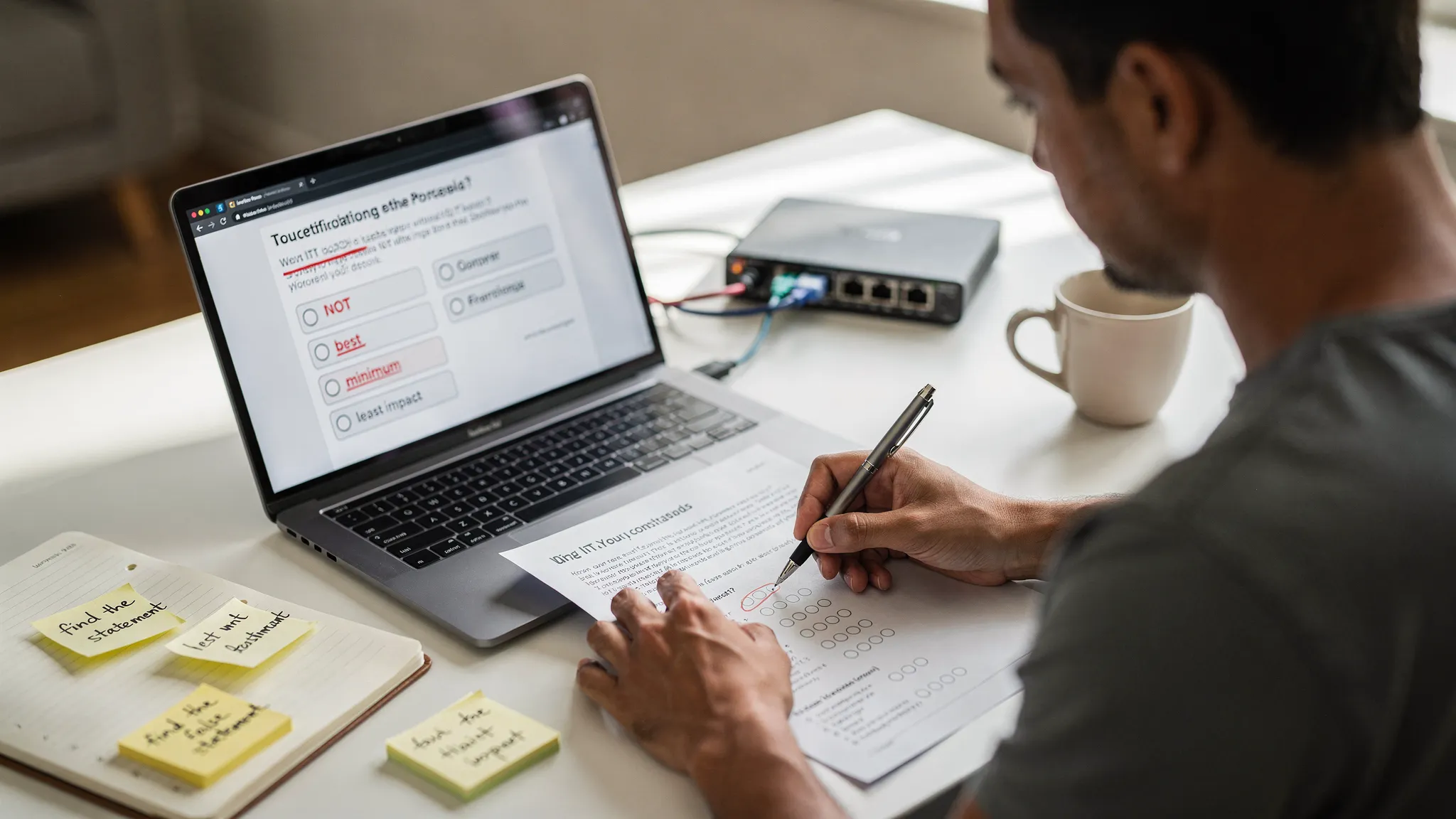 CCNA Practice Questions: How to Spot Tricky Wording