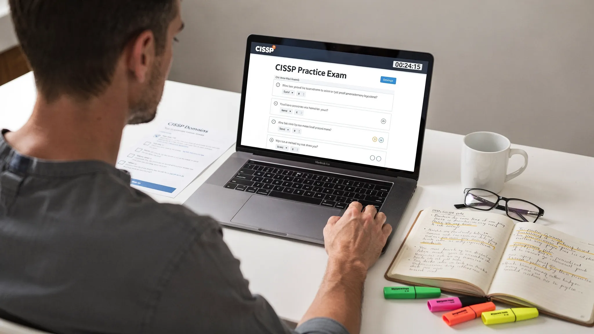 Online CISSP Practice Exam: Timing, Scoring, and Prep Tips