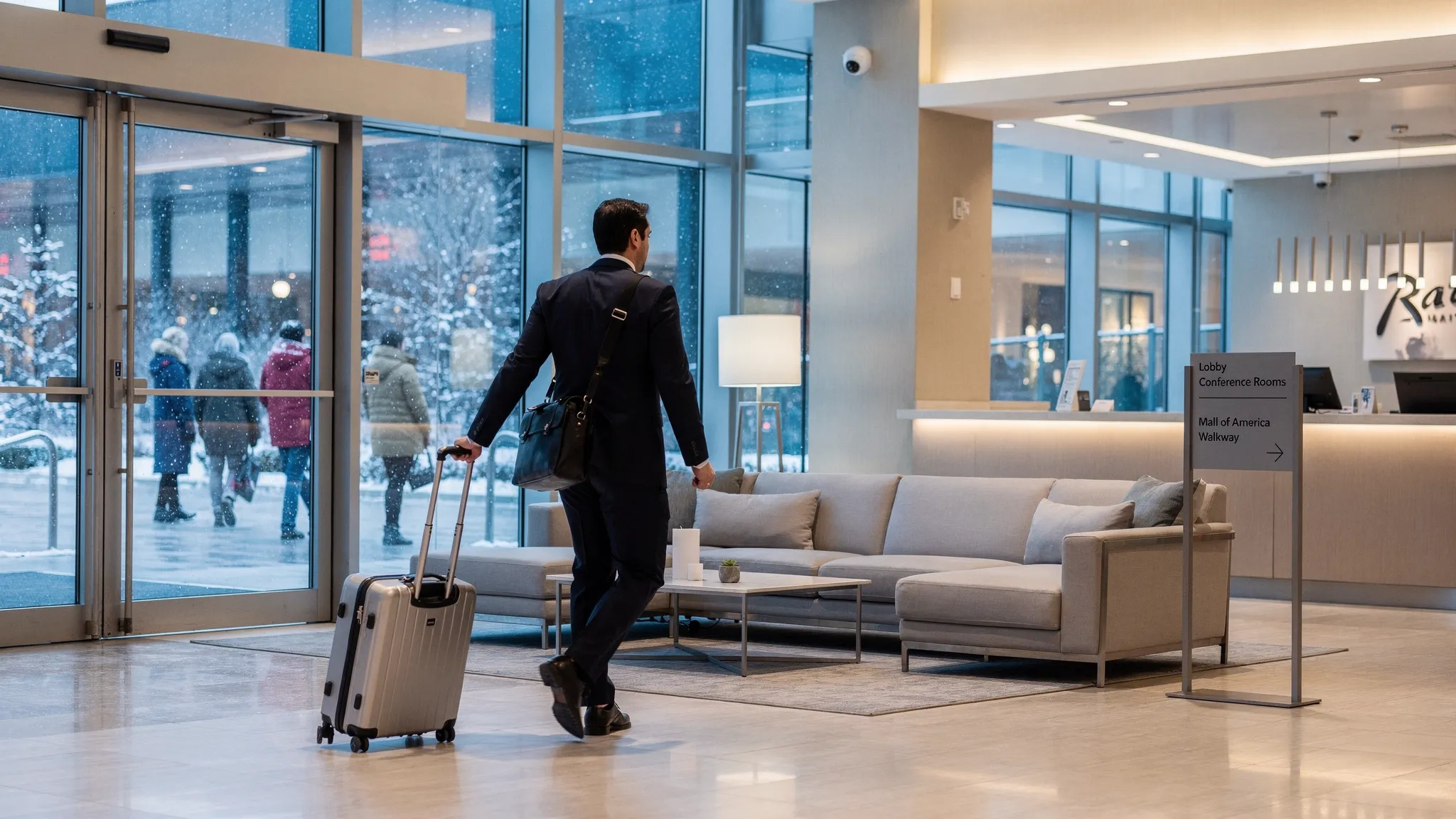 Radisson Blu Mall of America: Rooms, Skyway Access, Tips