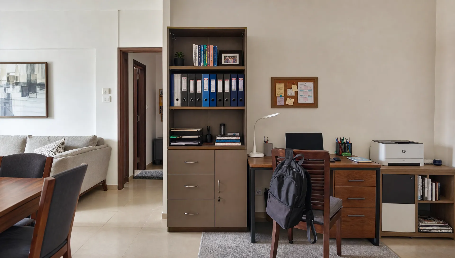 How a Filing Cabinet With Shelves Improves Home Offices