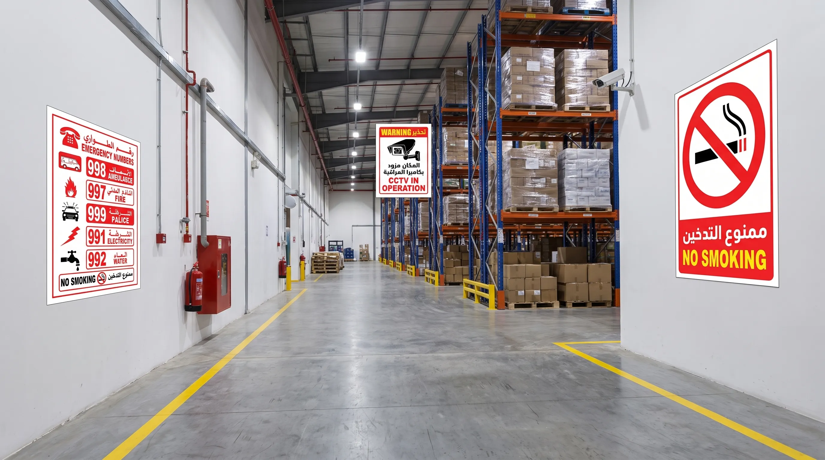 Safety Signs Every UAE Workplace Needs for Safer Operations