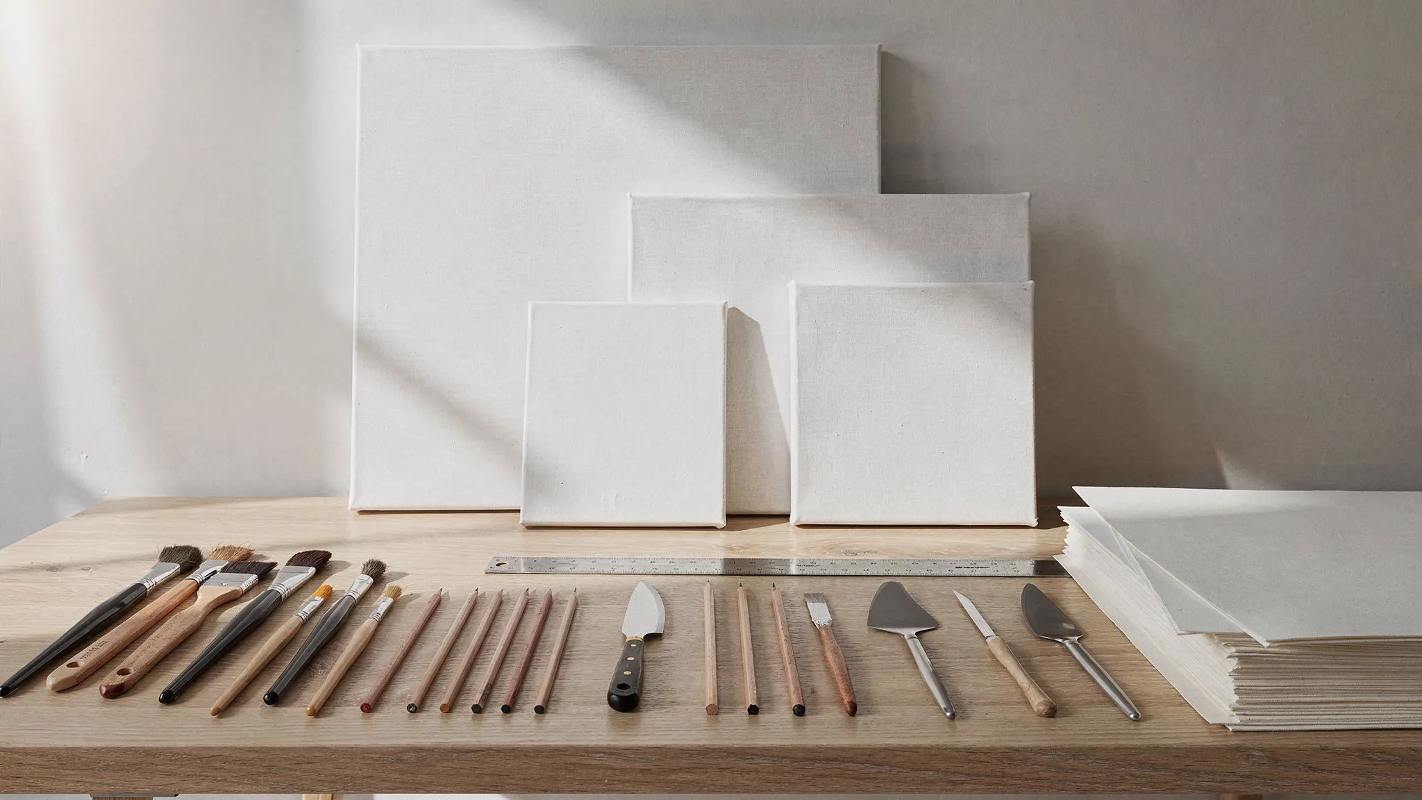 Blank Canvas Sizes for Painting and Crafts