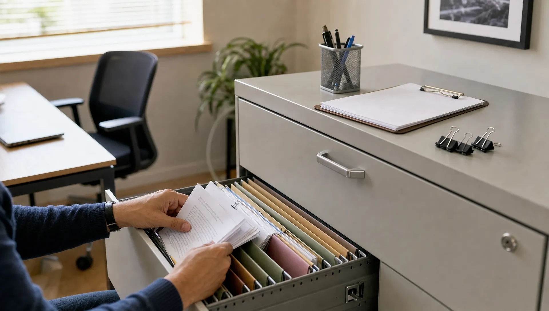 How Office Lateral File Cabinets Improve Document Storage