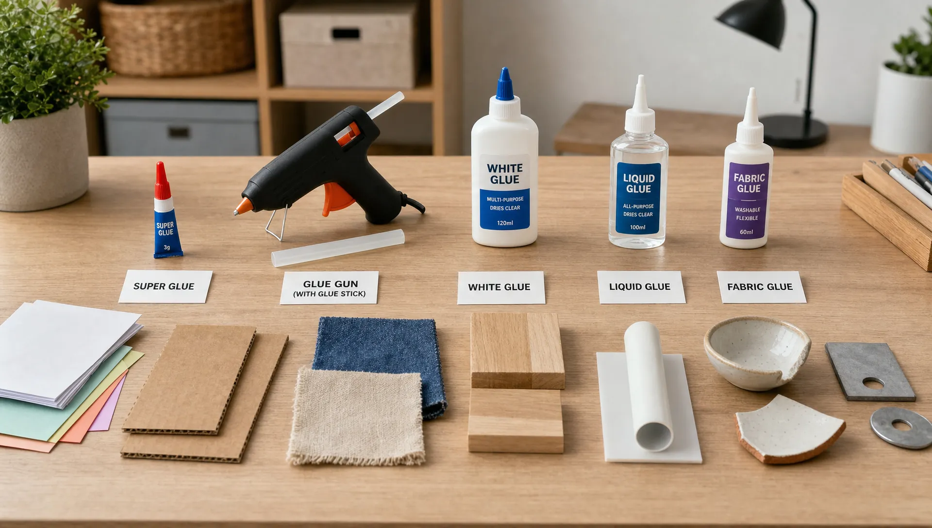 How to Choose the Right Glue for Crafts and Repairs