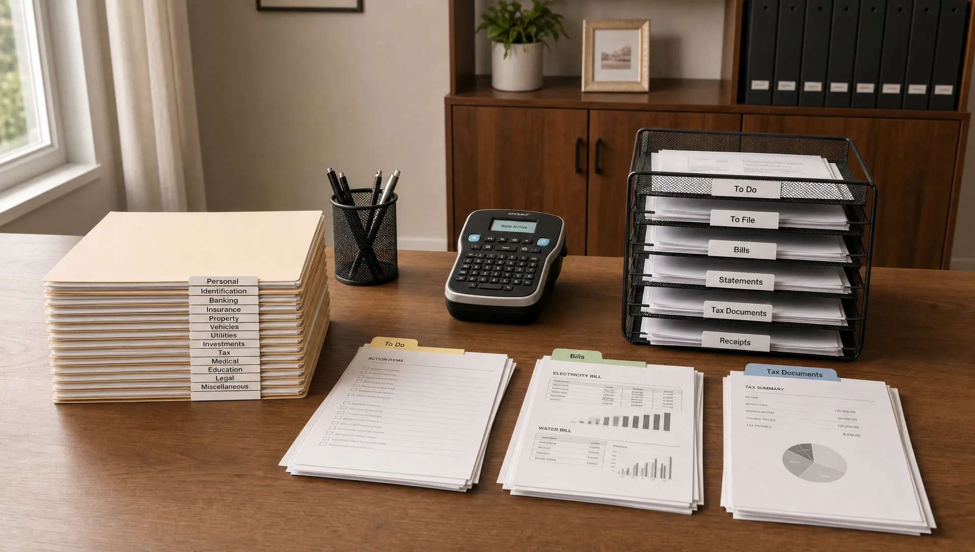 How to Organize Documents Better With Cut Flush Folders