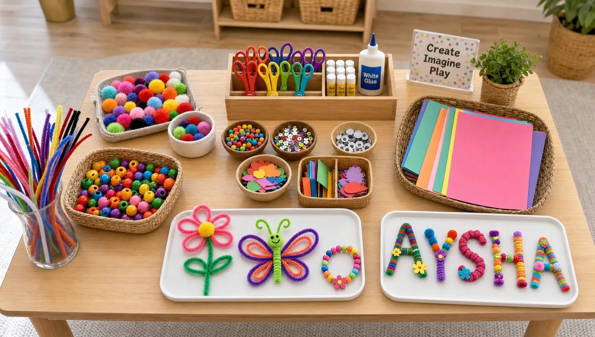 Creative Pipe Cleaners Crafts for Kids and DIY Decor