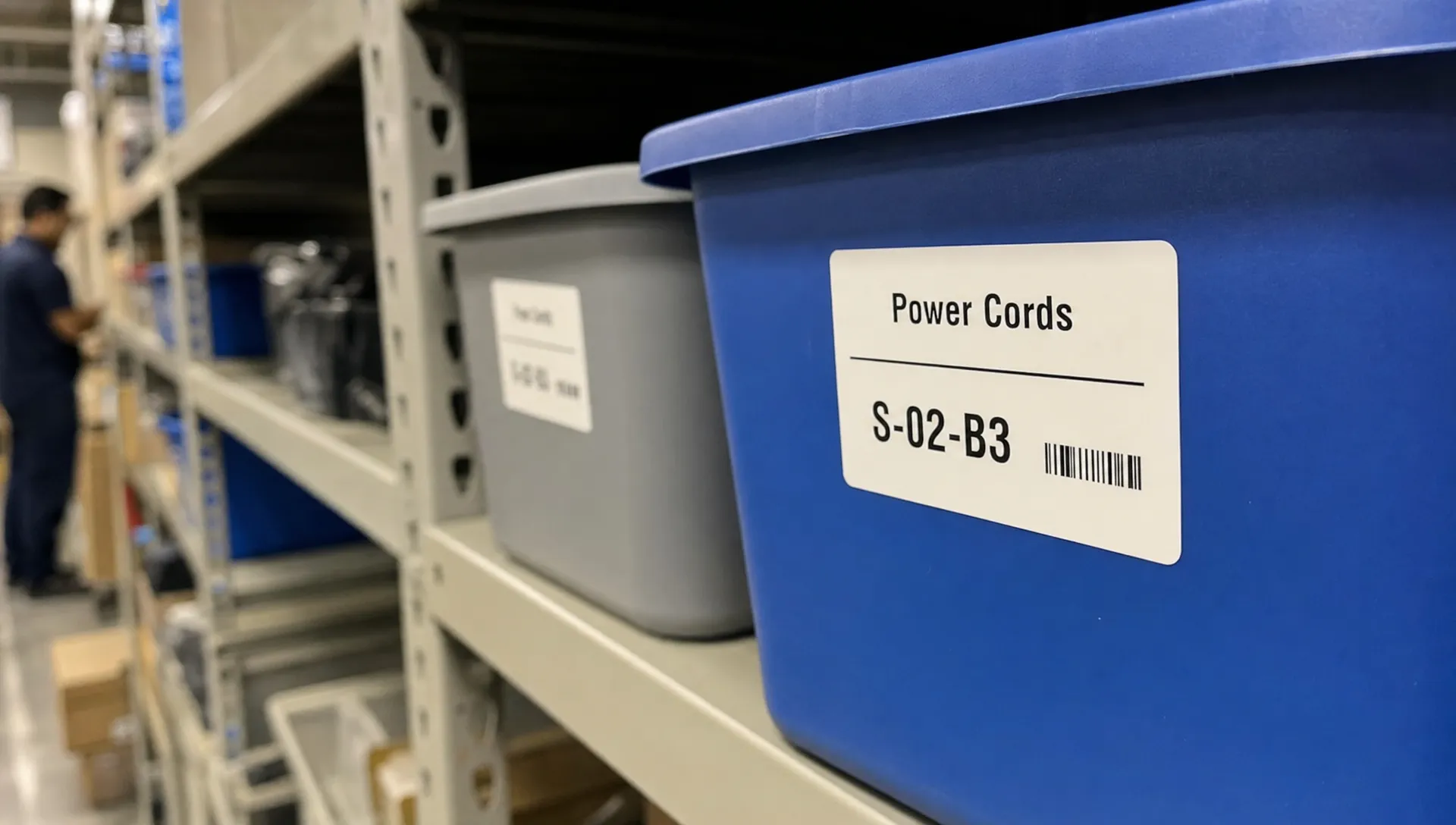 How Avery Heavy Duty Labels Keep Storage Clearly Organised