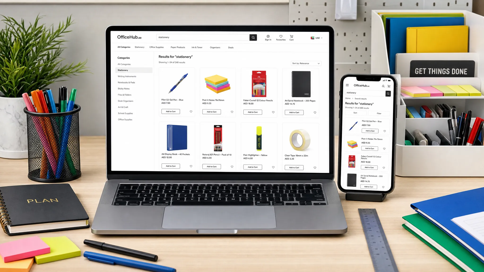 How to Find Quality Stationery Near Me in the UAE