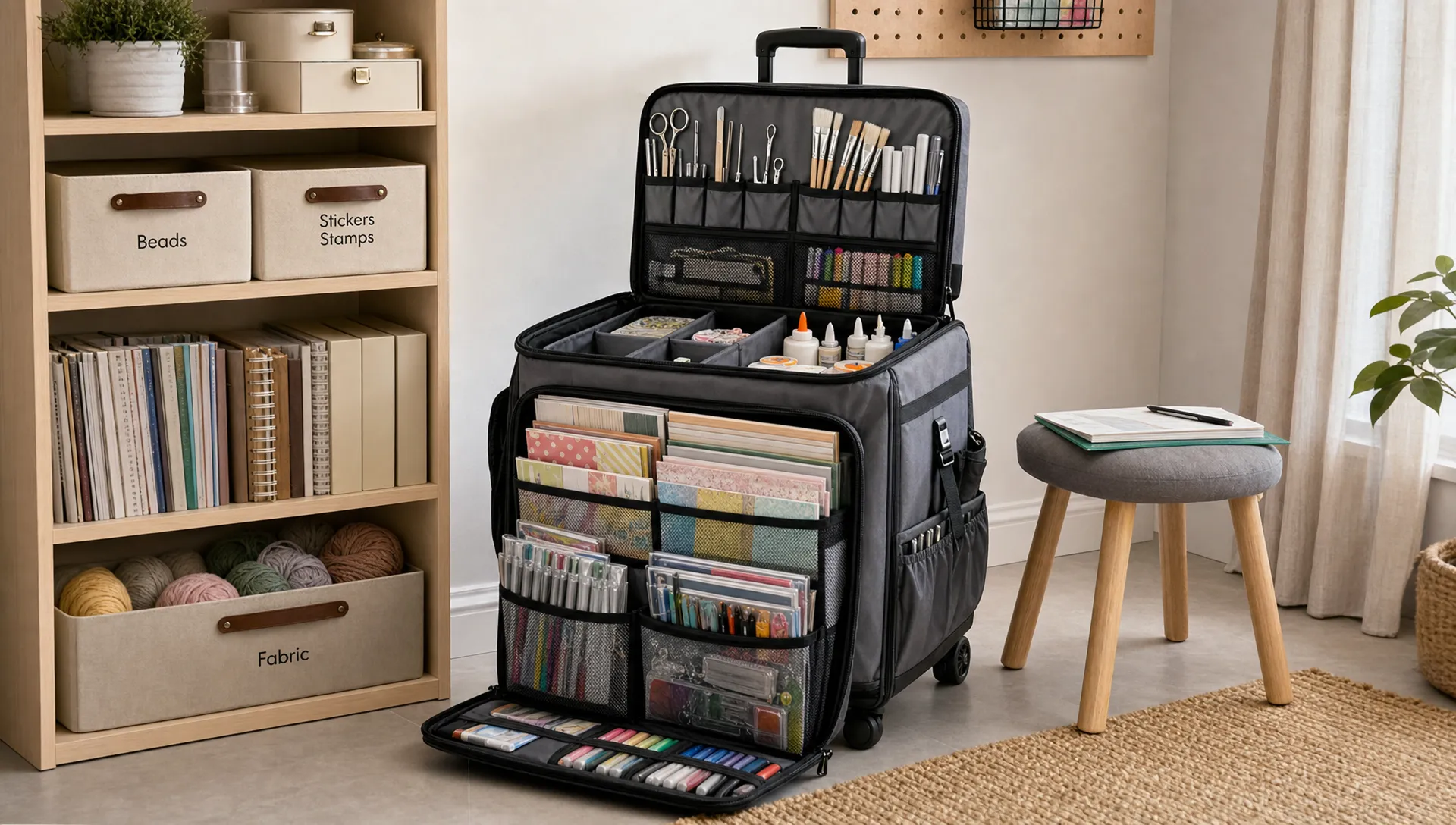 How to Pick the Right Rolling Craft Bag for Easy Storage