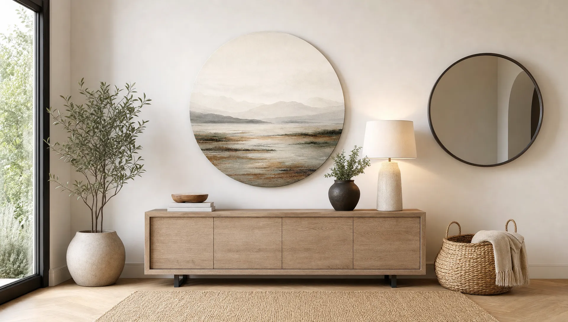 How to Choose the Best Round Canvas Art for Your Space