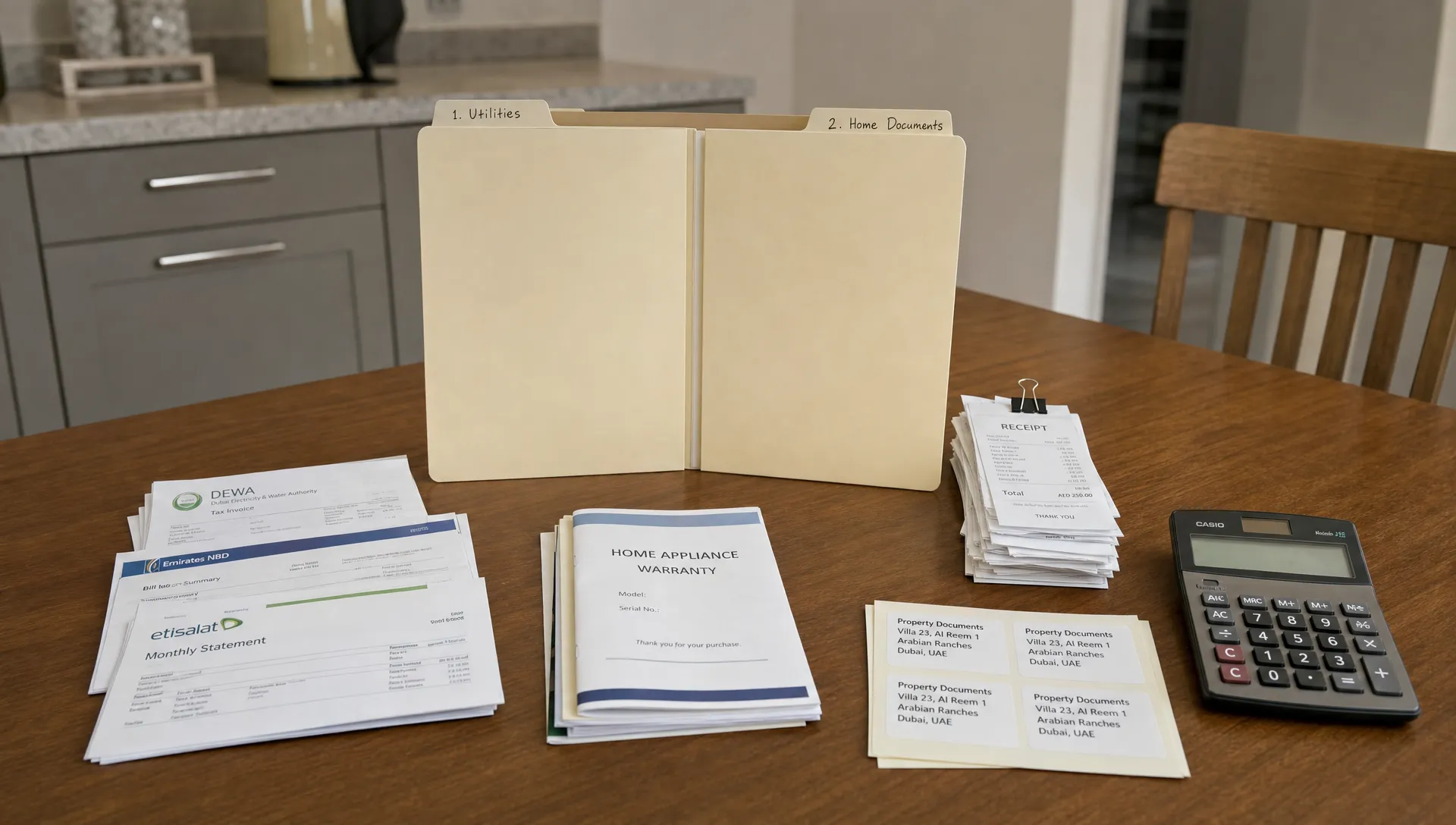 Classification Folders With 2 Dividers for Better Filing