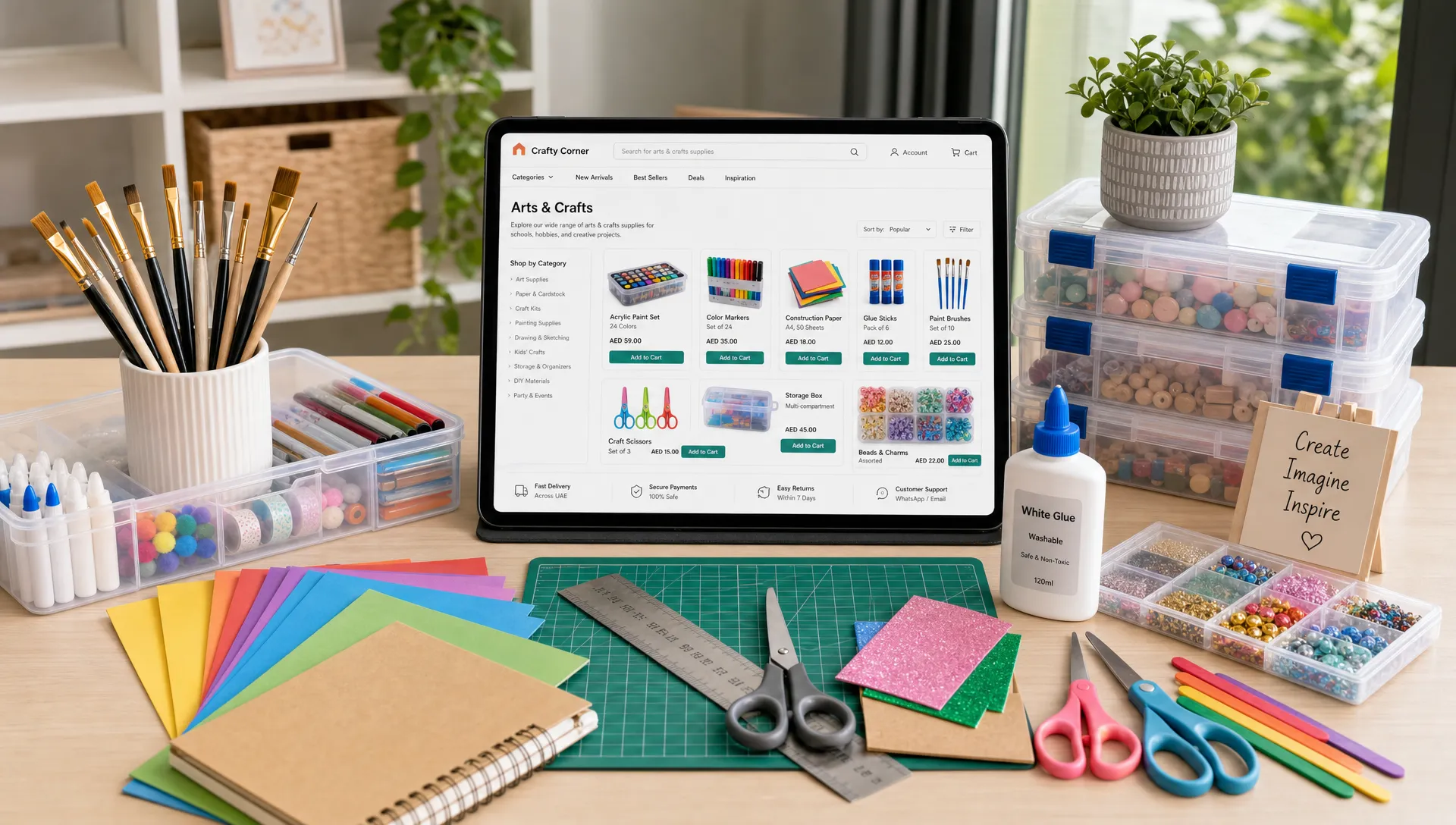 How to Choose the Best Arts and Crafts Store Online in the UAE